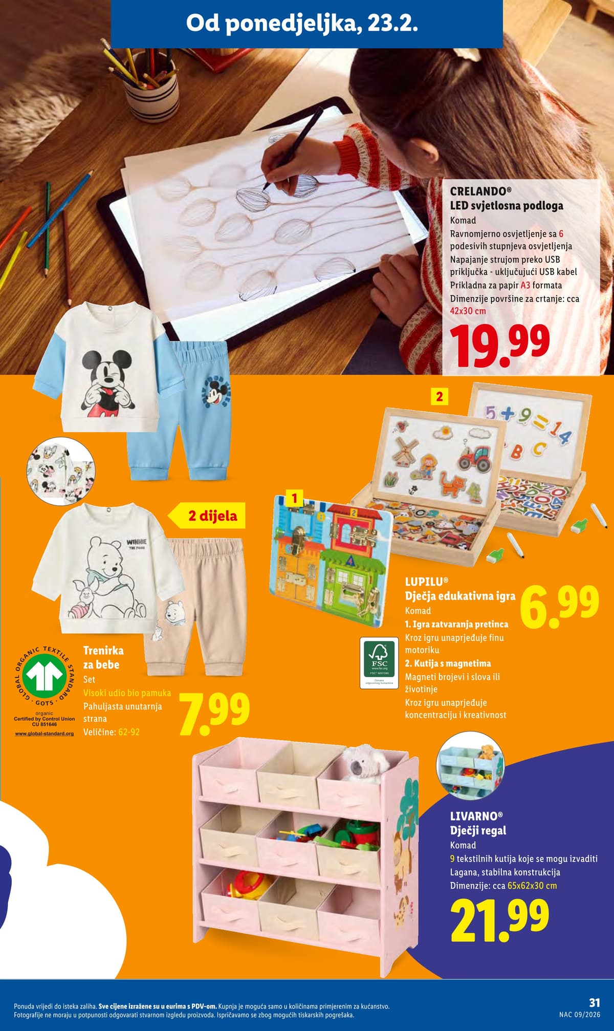 Stranica 31. Lidl kataloga - Tjedna Akcija od 27.02.2026.