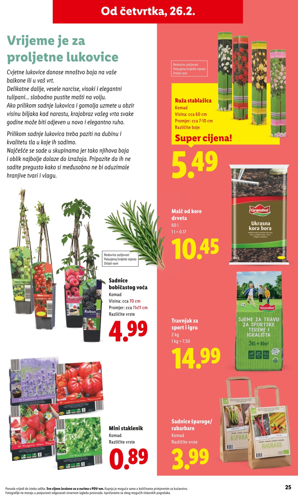 Stranica 25. Lidl kataloga - Priče Iz Mog Vrta od 27.02.2026.