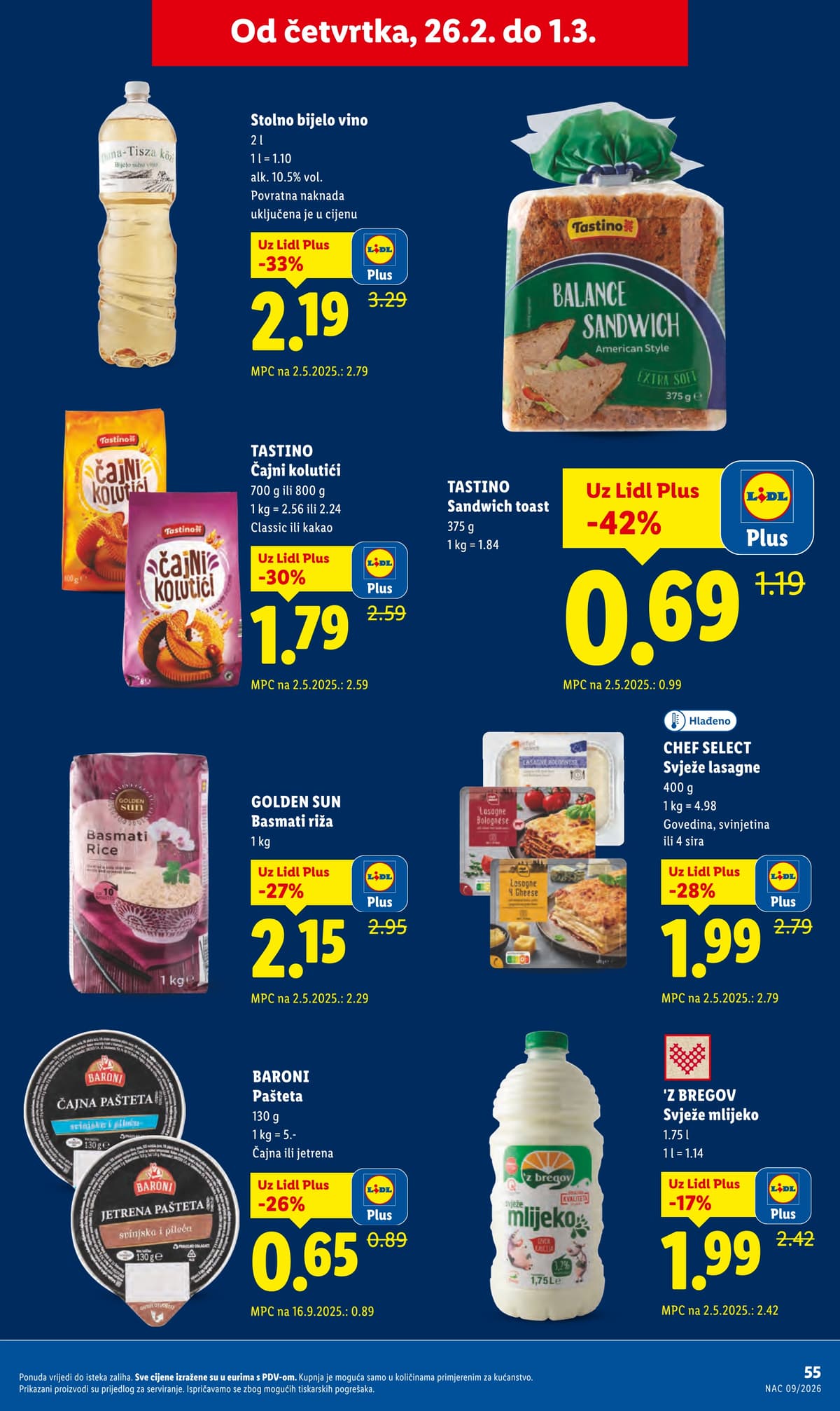 Stranica 23. Lidl kataloga - Vikend Akcija od 27.02.2026.