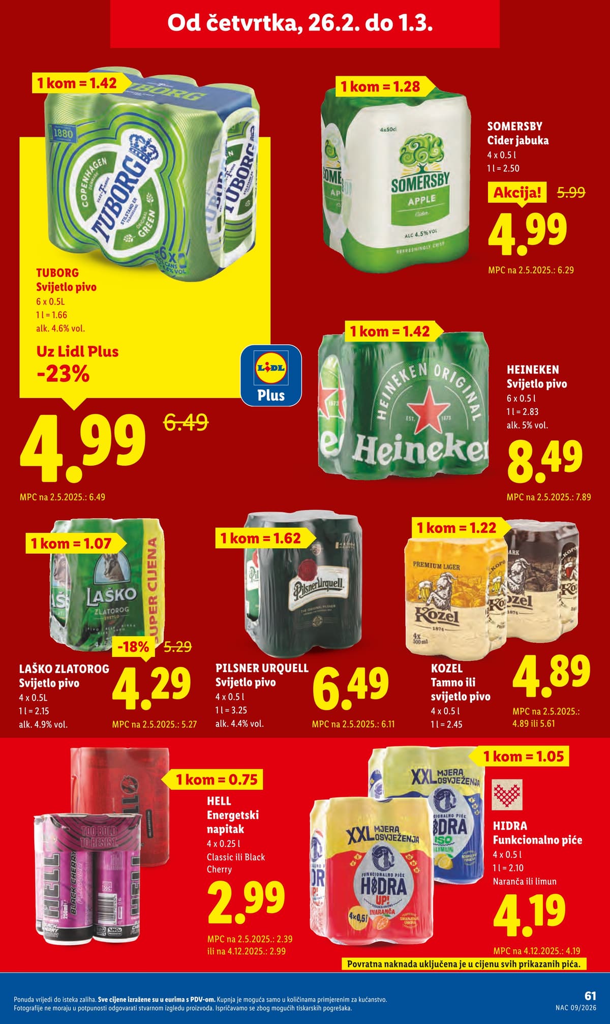 Stranica 29. Lidl kataloga - Vikend Akcija od 27.02.2026.