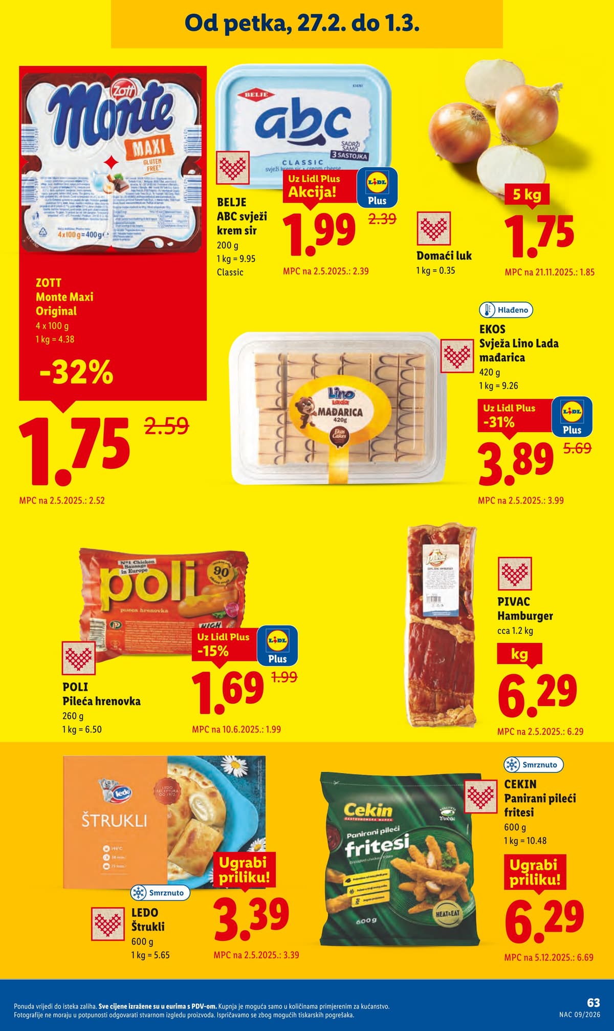 Stranica 31. Lidl kataloga - Vikend Akcija od 27.02.2026.