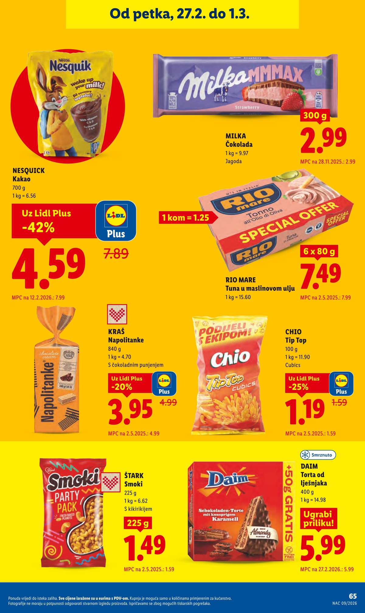 Stranica 33. Lidl kataloga - Vikend Akcija od 27.02.2026.