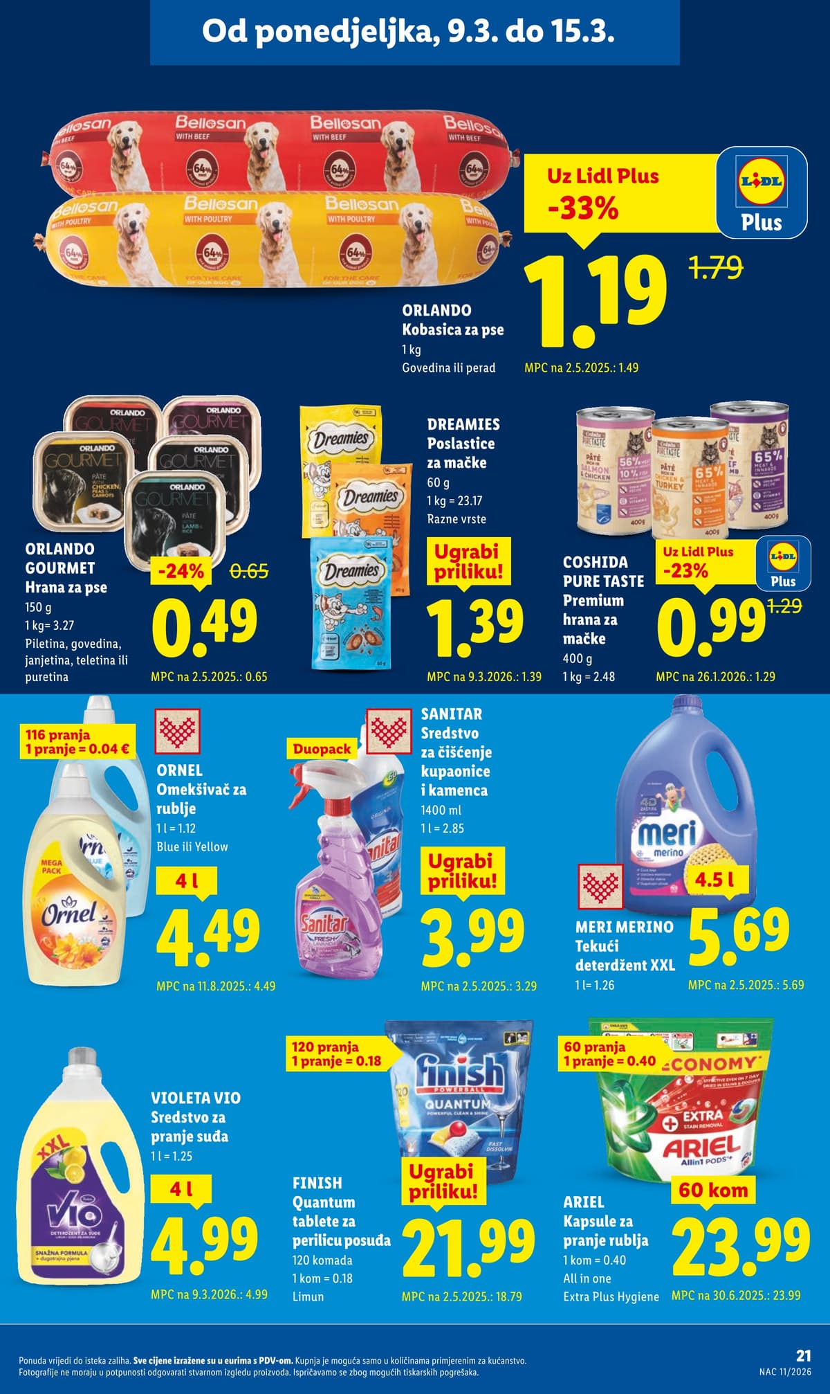 Stranica 21. Lidl kataloga - Tjedna Akcija od 15.03.2026.