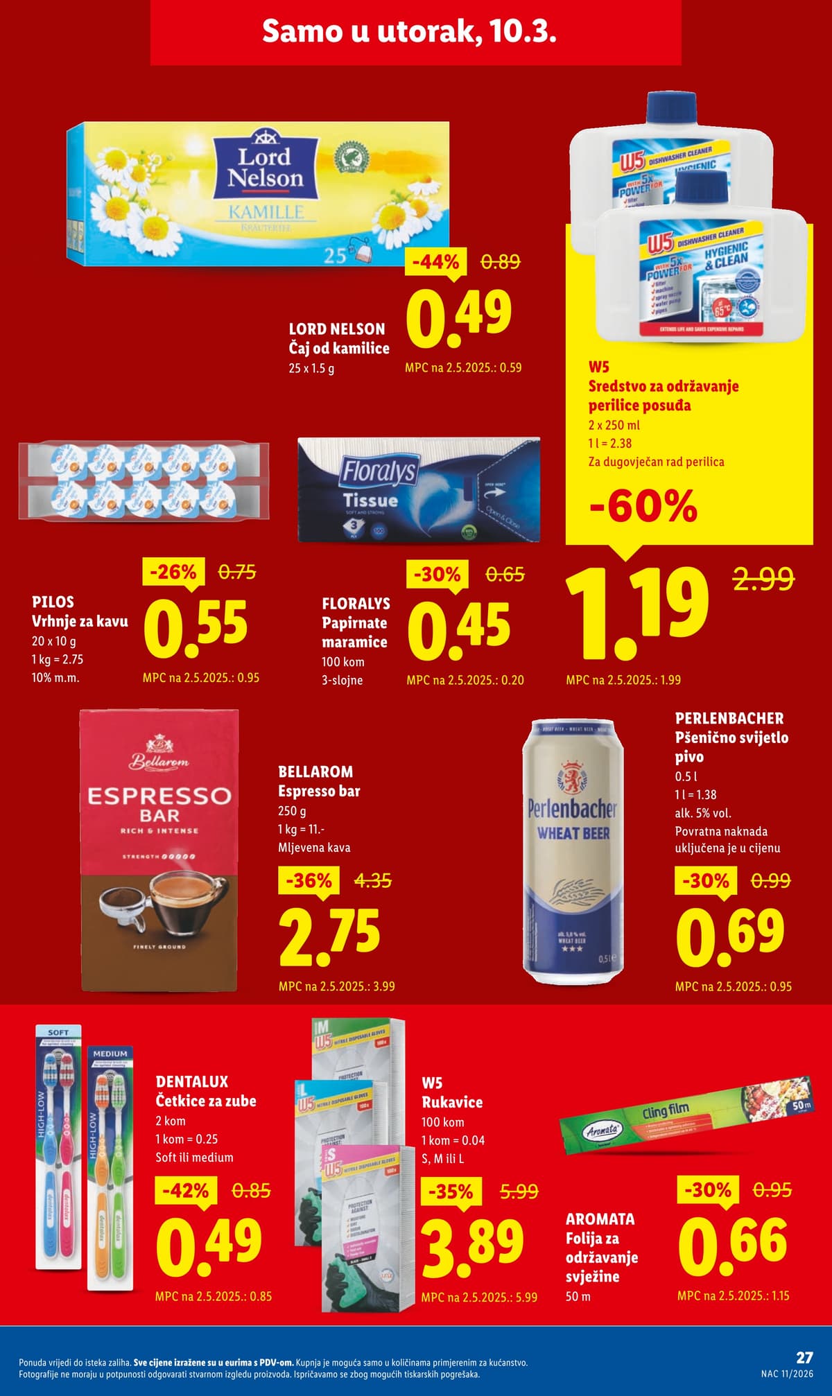 Stranica 27. Lidl kataloga - Tjedna Akcija od 15.03.2026.