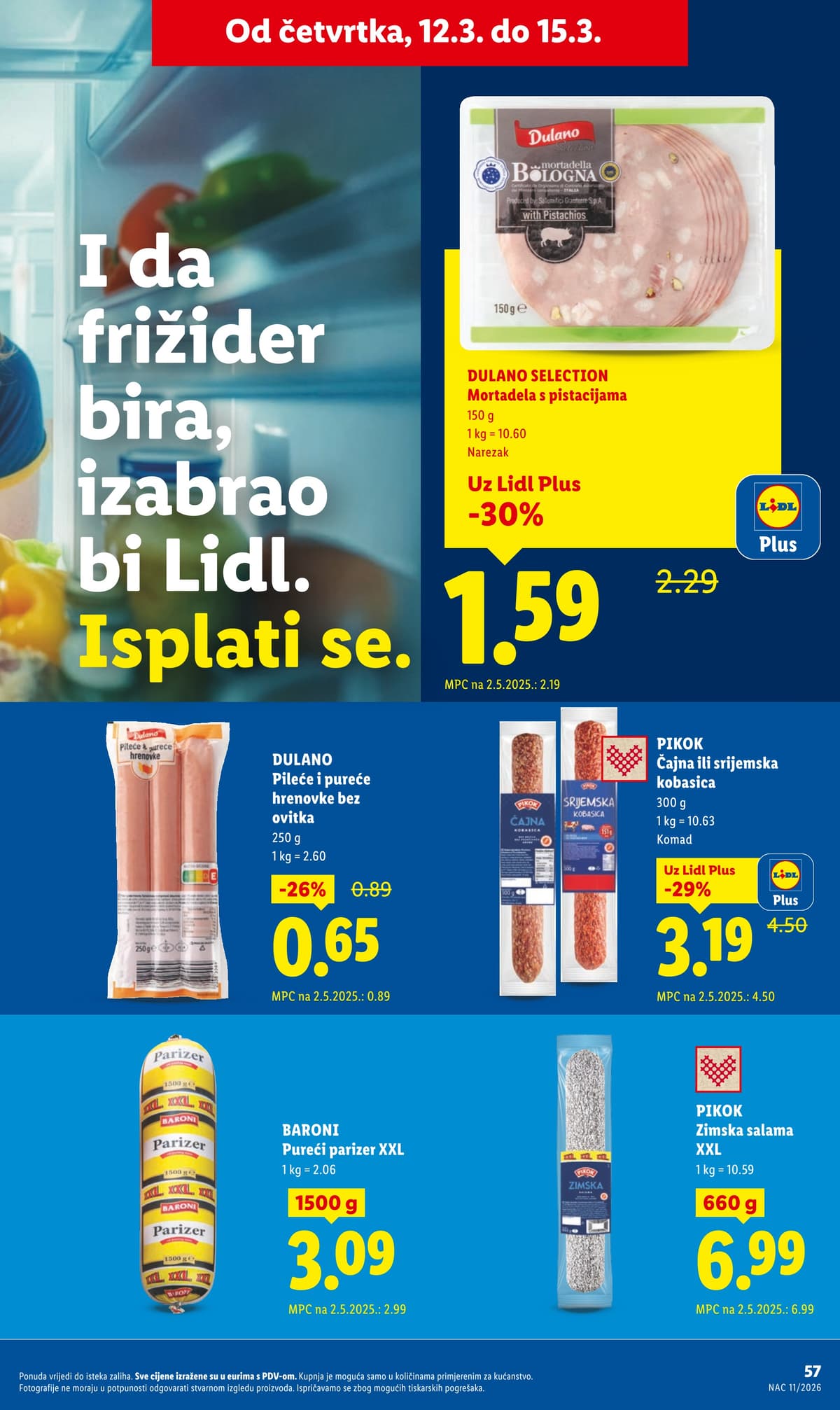 Stranica 18. Lidl kataloga - Vikend Akcija od 15.03.2026.