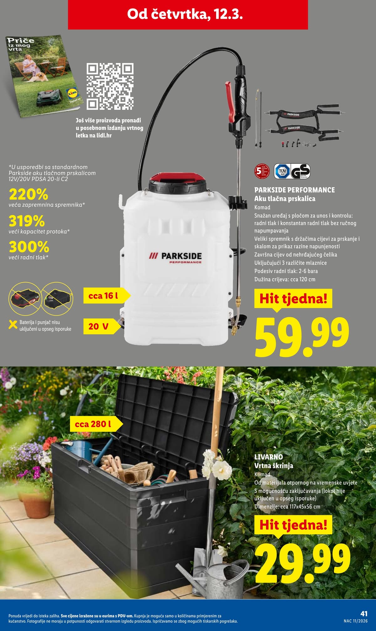 Stranica 2. Lidl kataloga - Vikend Akcija od 15.03.2026.