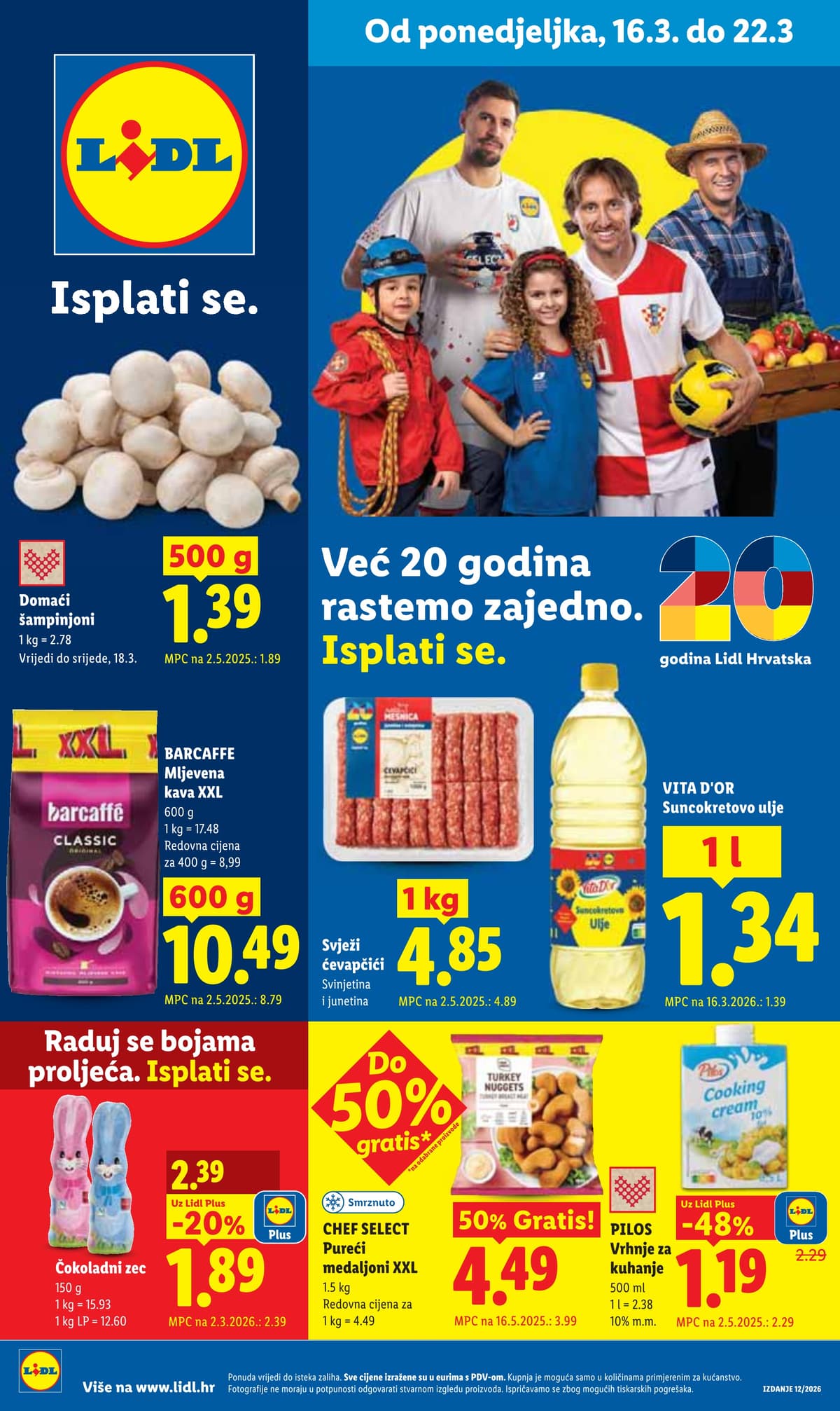 Stranica 1. Lidl kataloga - Tjedna Akcija