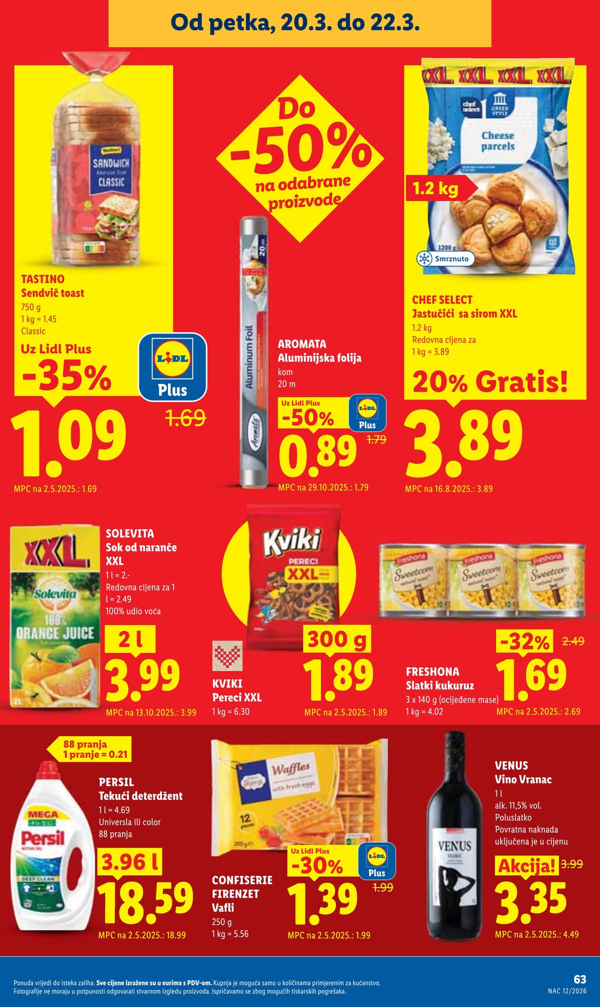 Stranica 33. Lidl kataloga - Vikend Akcija od 15.03.2026.