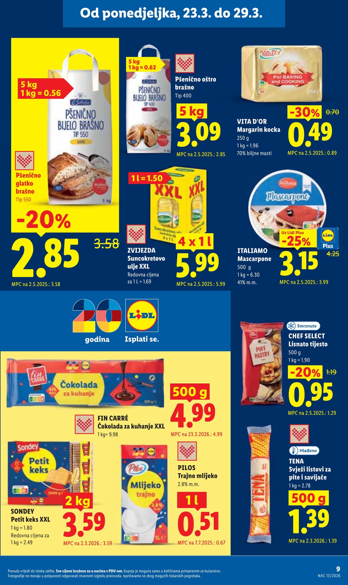 Stranica 9. Lidl kataloga - Tjedna Akcija od 20.03.2026.