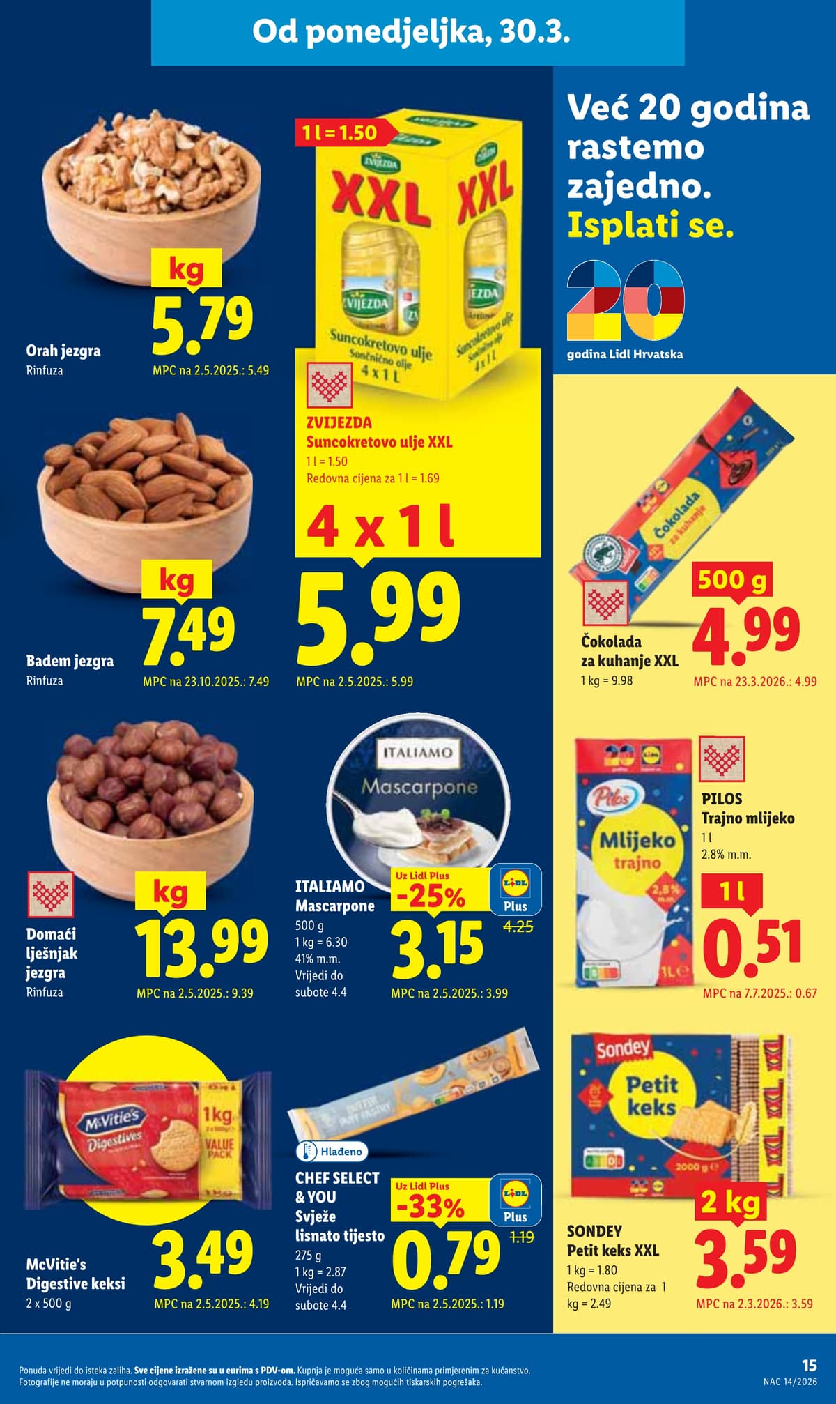 Stranica 15. Lidl kataloga - Tjedna Akcija od 26.03.2026.