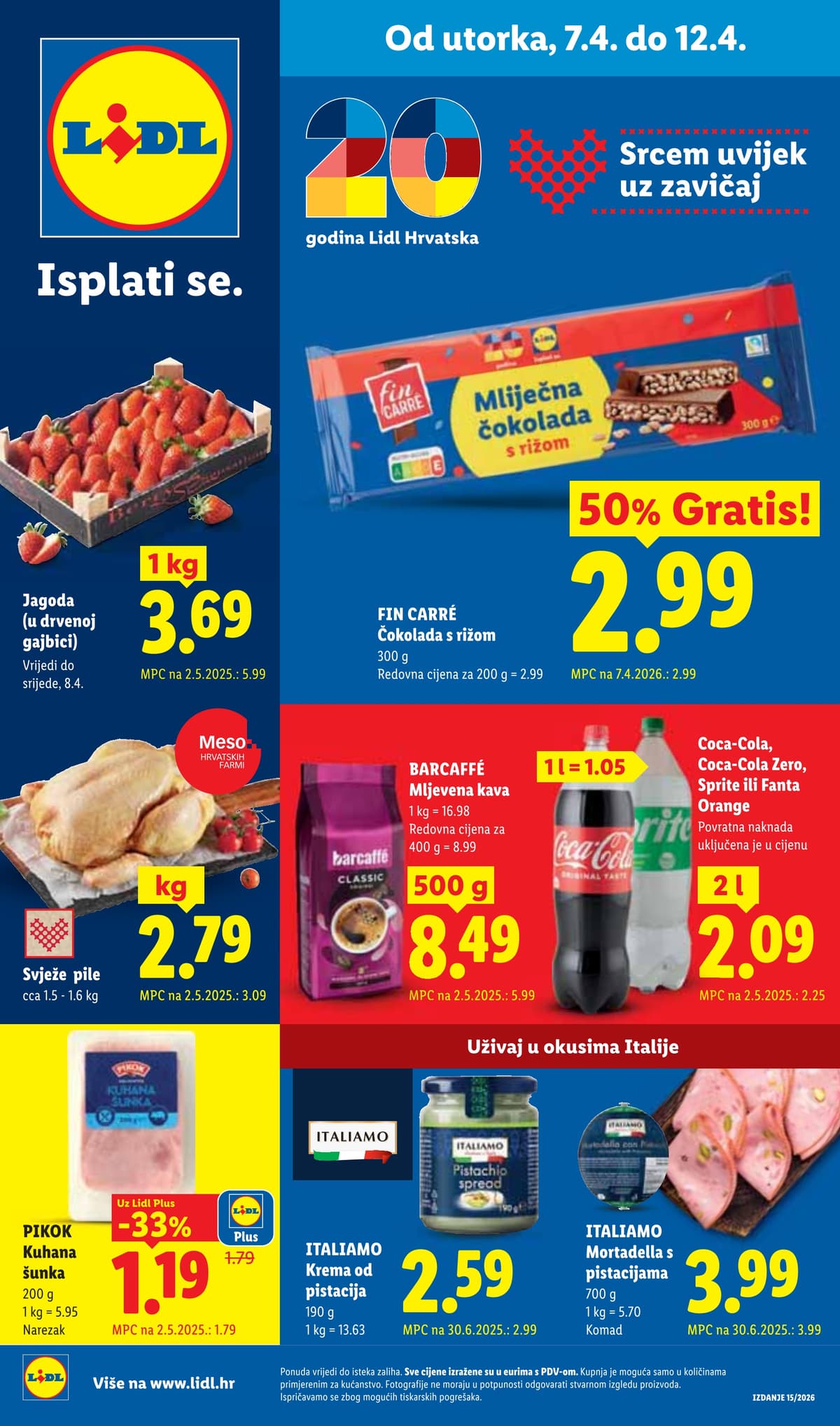 Stranica 1. Lidl kataloga - Tjedna Akcija od 02.04.2026.