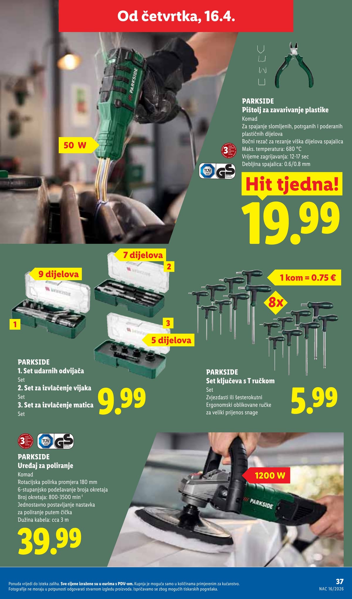 Stranica 2. Lidl kataloga - Vikend Akcija od 09.04.2026.
