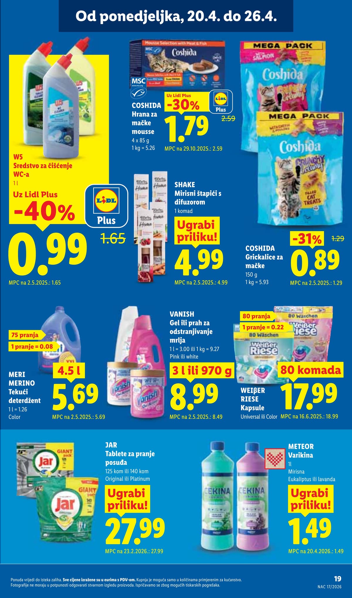 Stranica 19. Lidl kataloga - Tjedna Akcija od 16.04.2026.