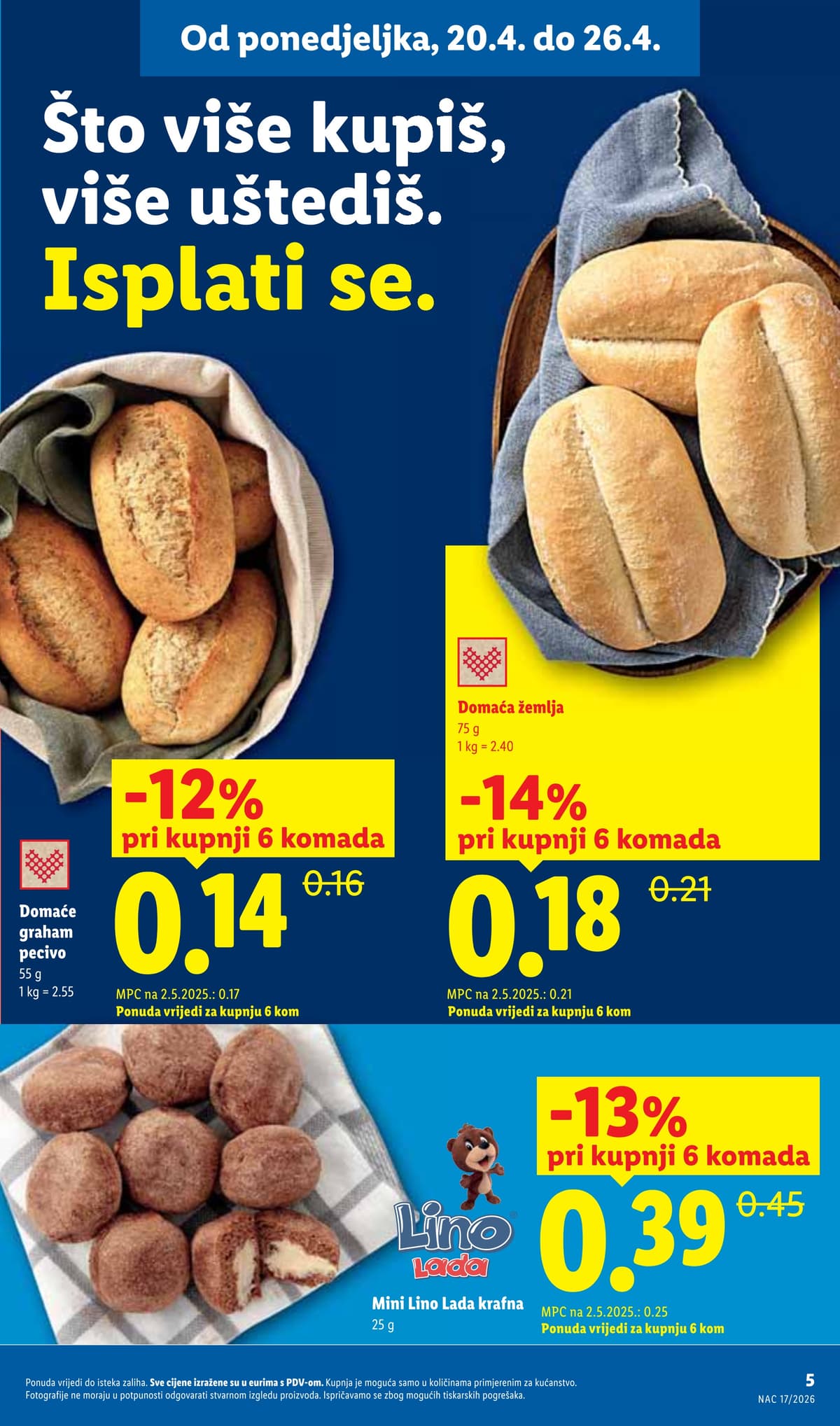 Stranica 5. Lidl kataloga - Tjedna Akcija od 16.04.2026.