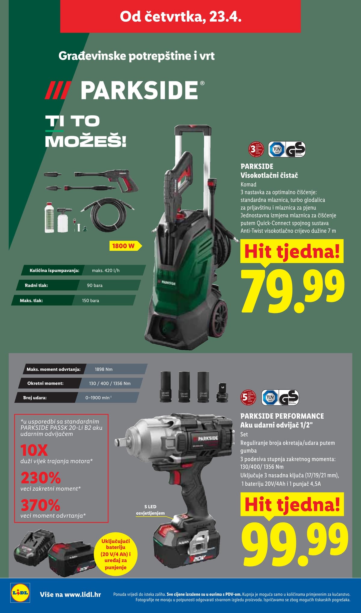 Stranica 2. Lidl kataloga - Vikend Akcija od 16.04.2026.