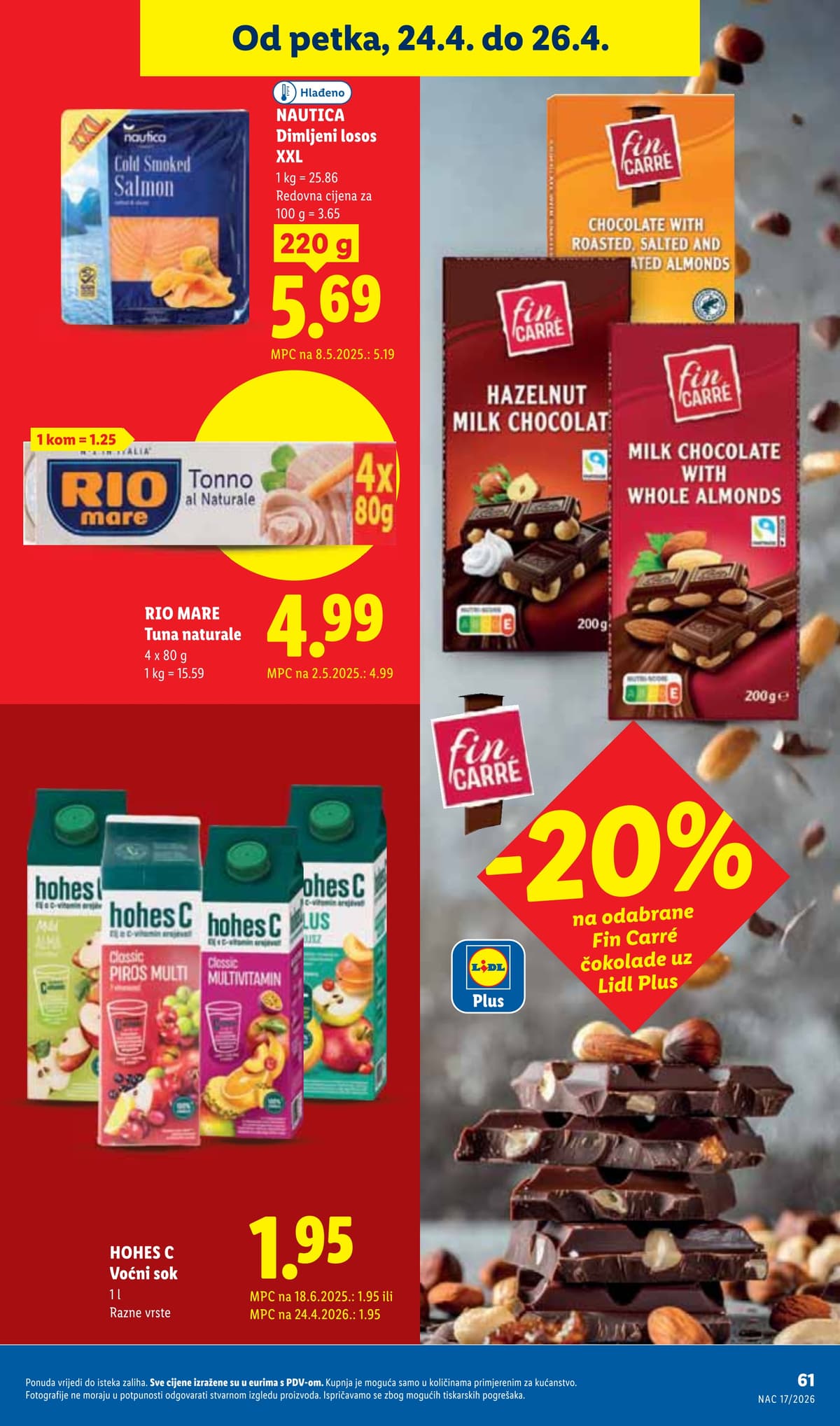 Stranica 29. Lidl kataloga - Vikend Akcija od 16.04.2026.