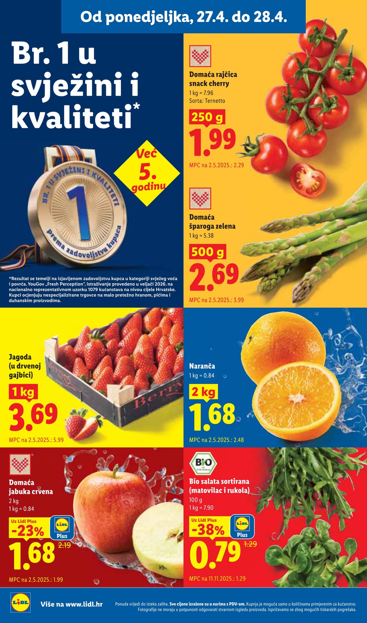 Stranica 2. Lidl kataloga - Tjedna Akcija od 23.04.2026.