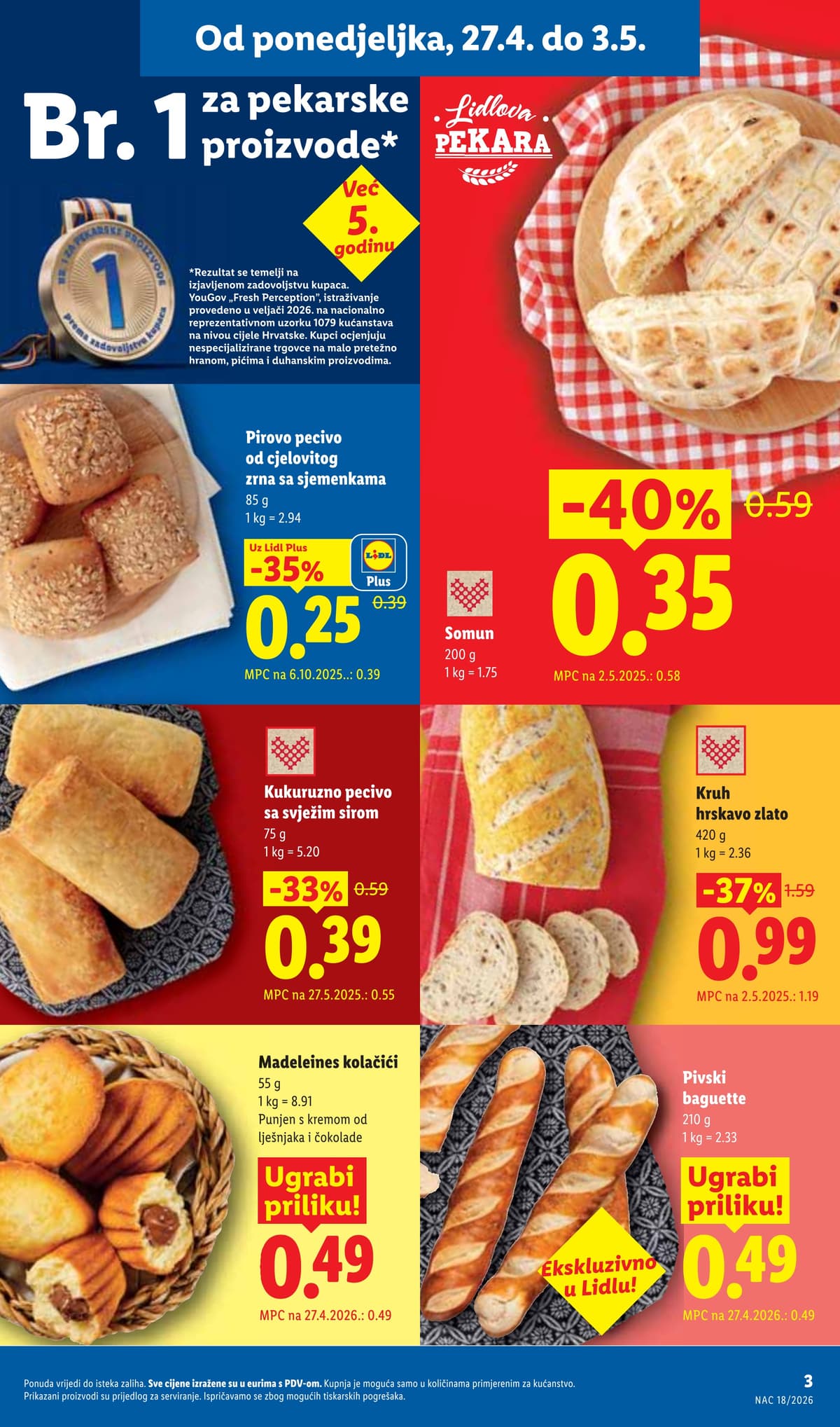 Stranica 3. Lidl kataloga - Tjedna Akcija od 23.04.2026.