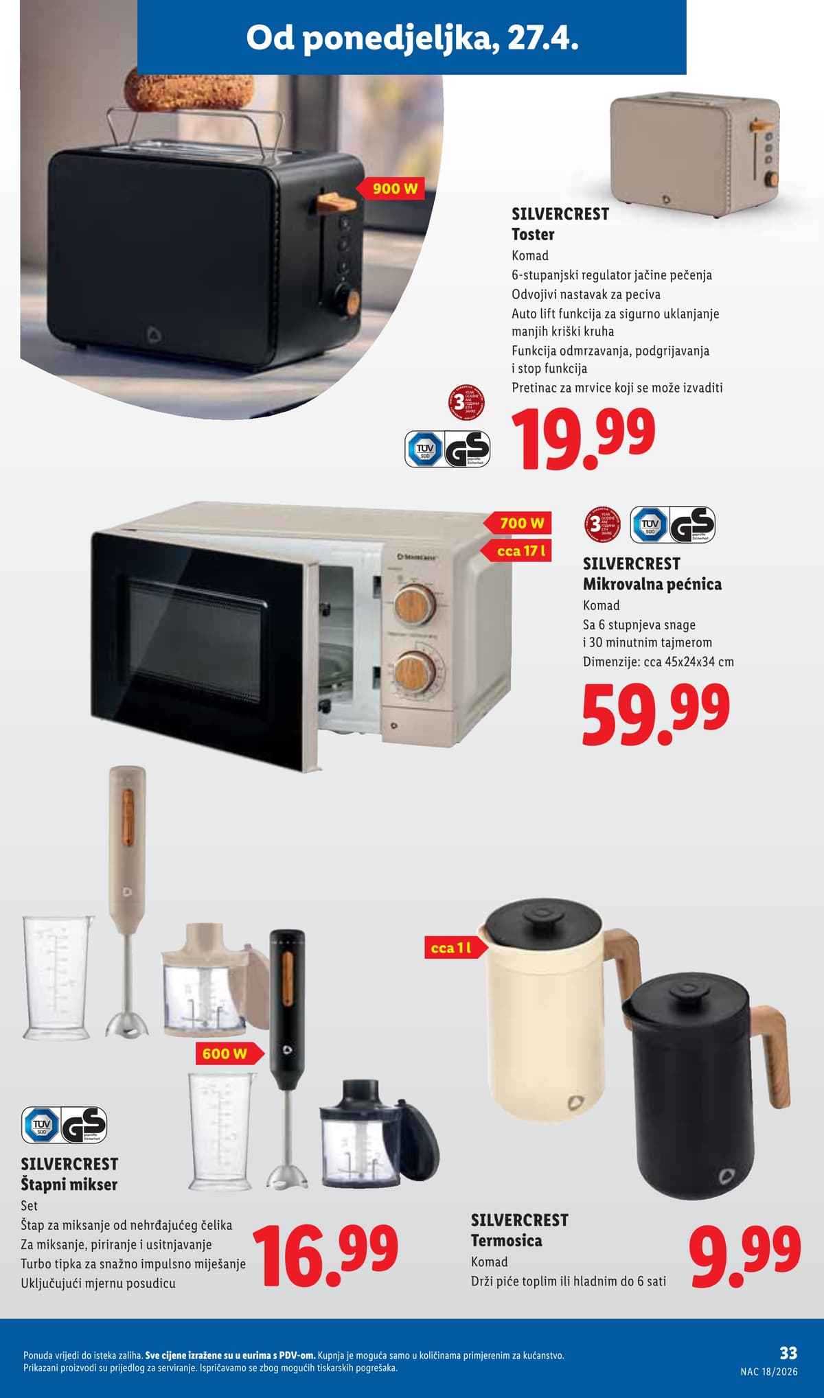 Stranica 33. Lidl kataloga - Tjedna Akcija od 23.04.2026.