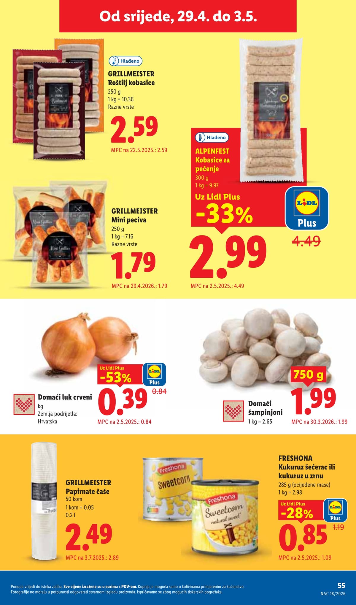 Stranica 18. Lidl kataloga - Vikend Akcija od 23.04.2026.