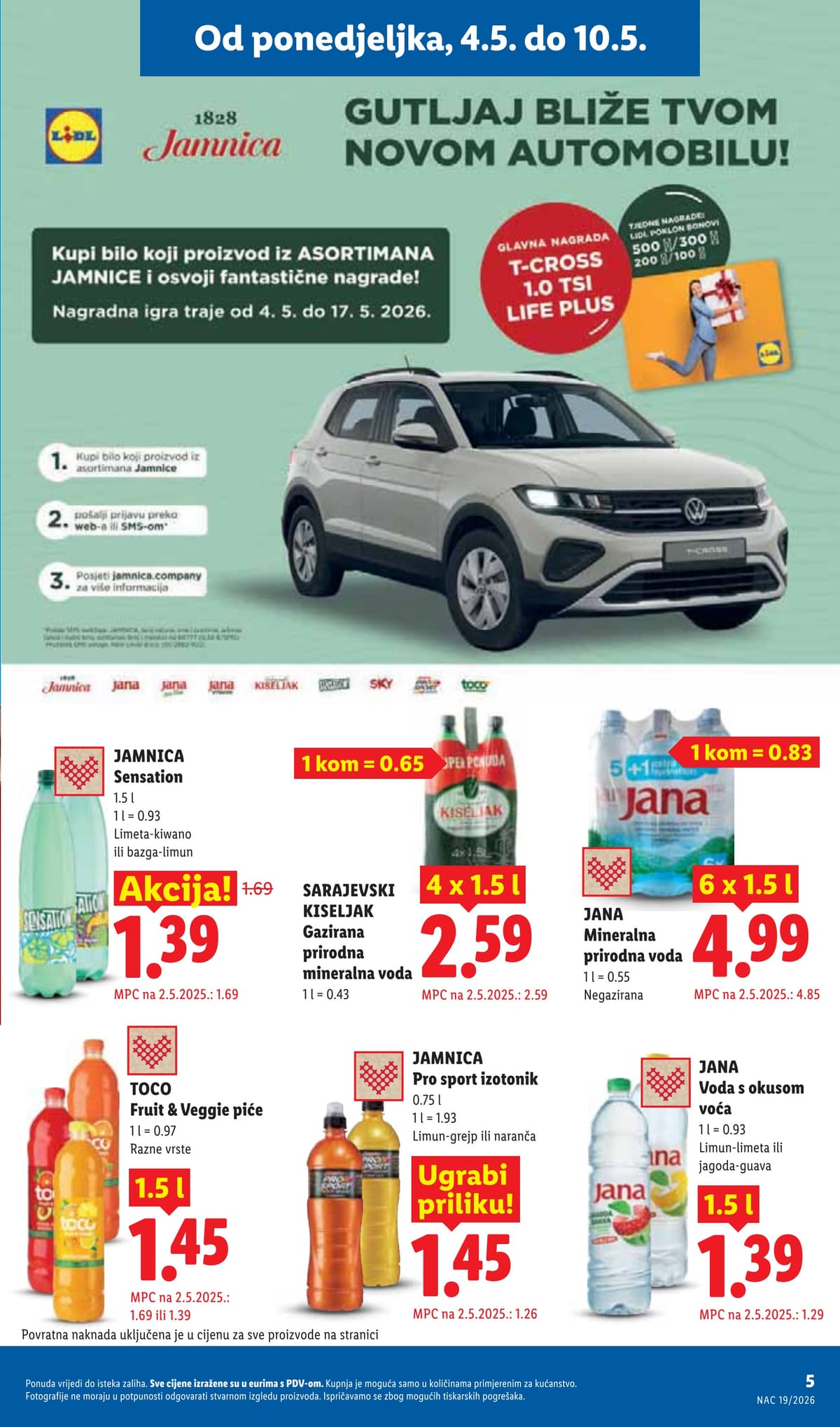 Stranica 5. Lidl kataloga - Tjedna Akcija od 30.04.2026.
