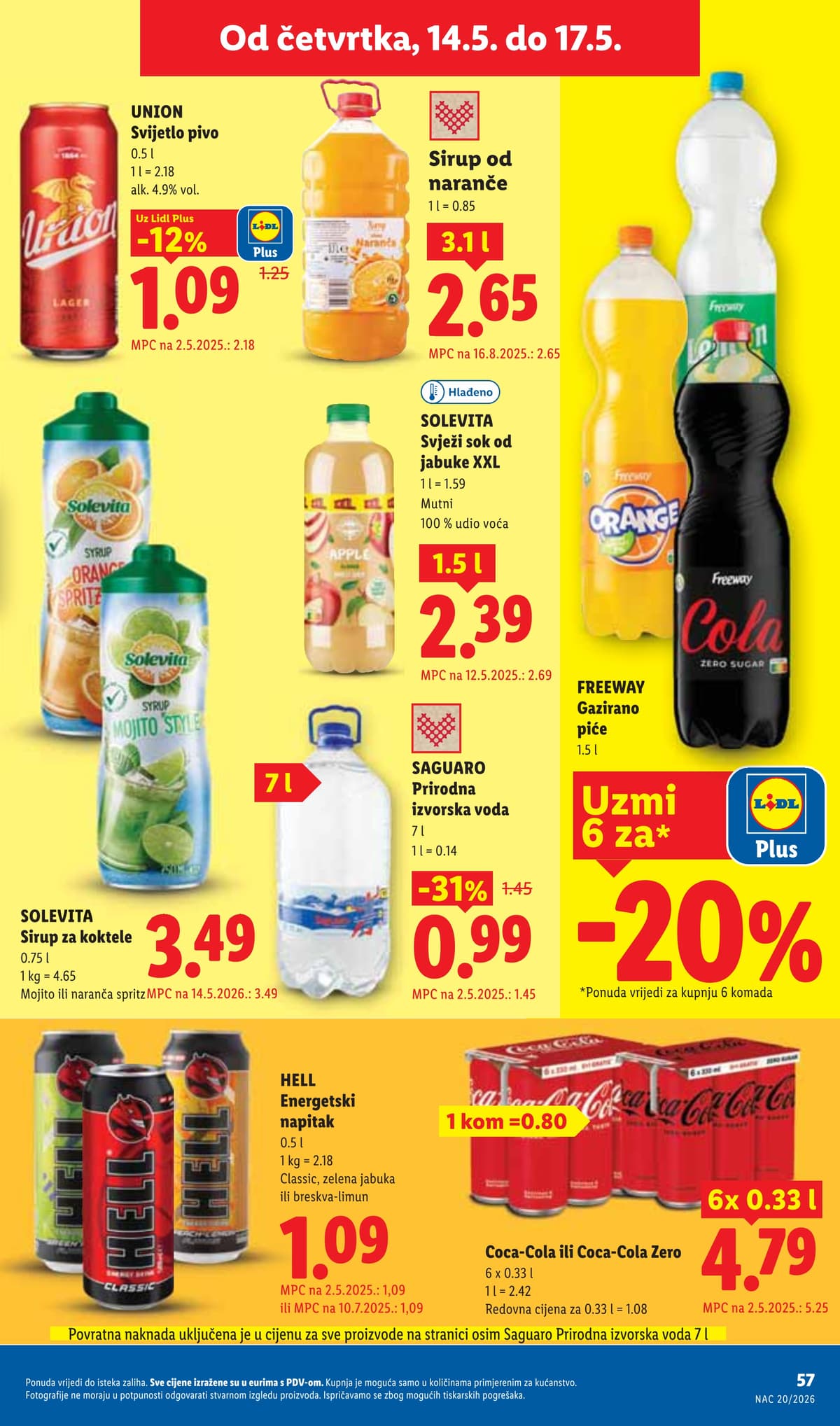 Stranica 28. Lidl kataloga - Vikend Akcija od 07.05.2026.