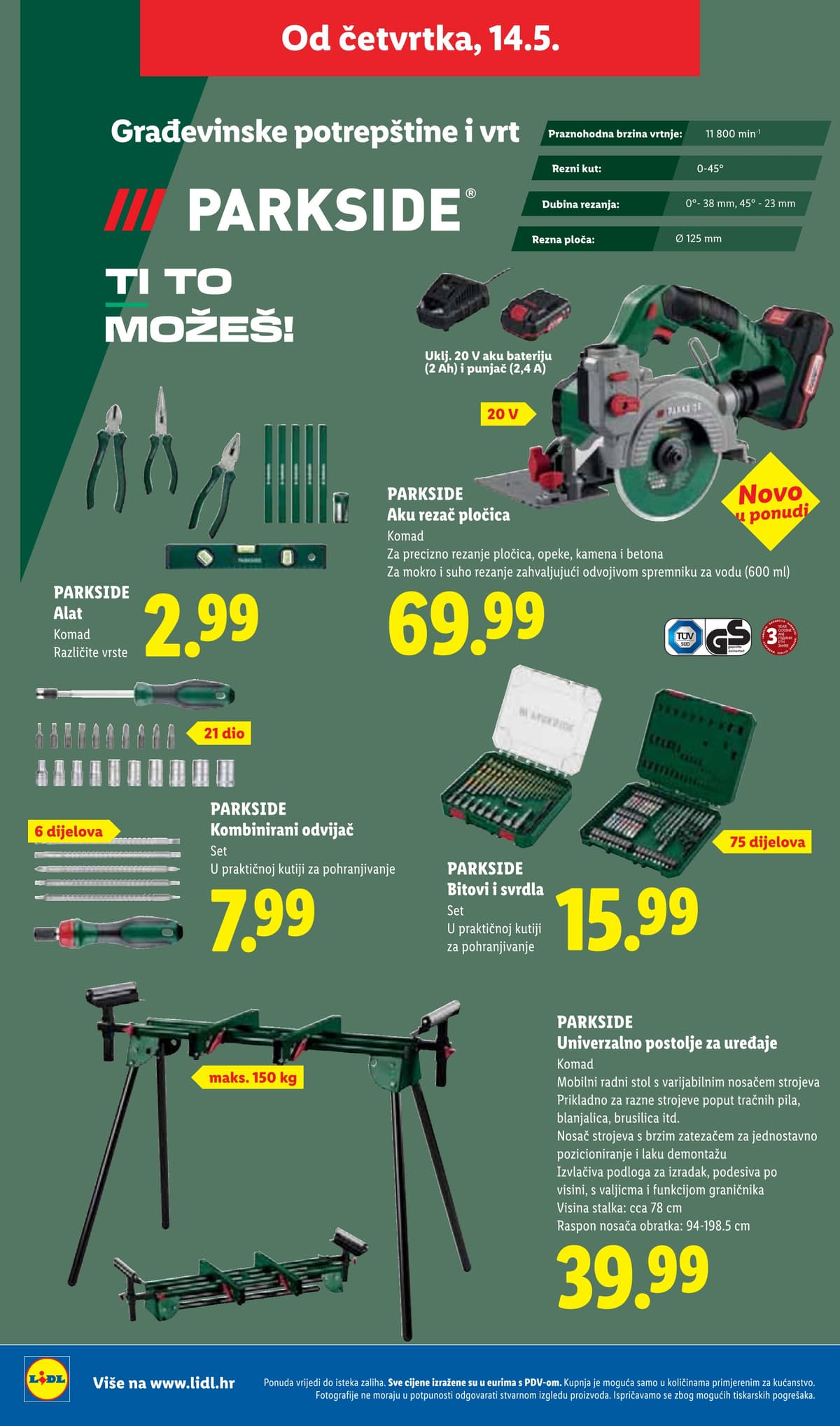 Stranica 3. Lidl kataloga - Vikend Akcija od 07.05.2026.