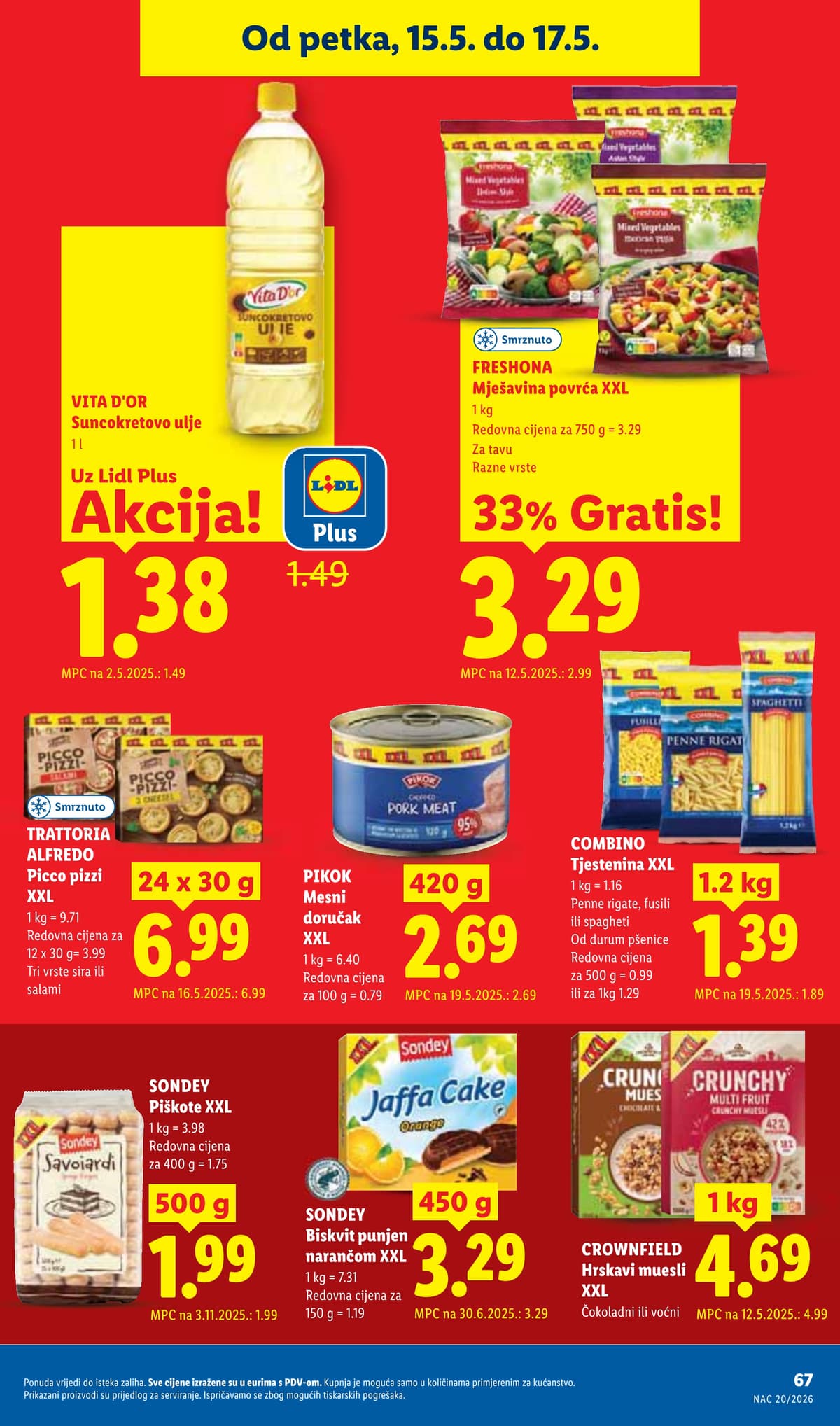 Stranica 38. Lidl kataloga - Vikend Akcija od 07.05.2026.