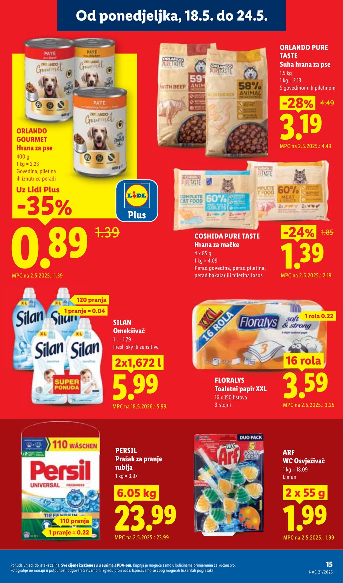 Stranica 15. Lidl kataloga - Tjedna Akcija od 14.05.2026.