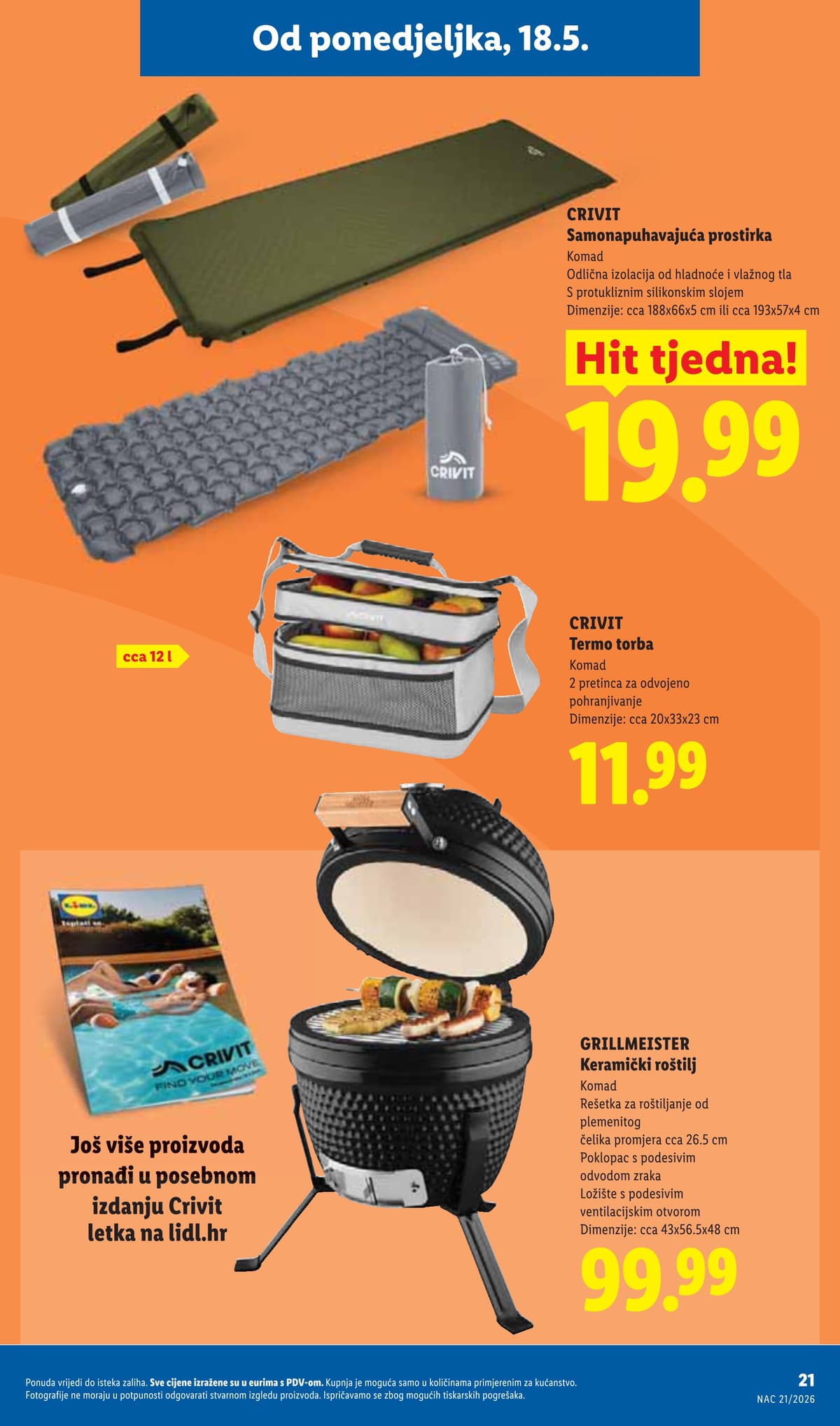 Stranica 21. Lidl kataloga - Tjedna Akcija od 14.05.2026.