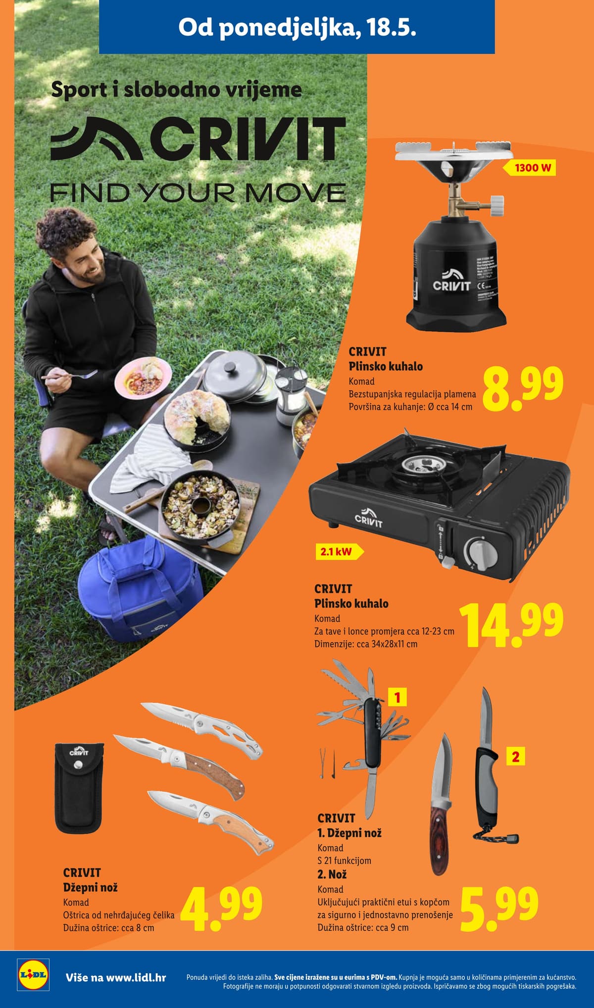 Stranica 10. Lidl kataloga - CRIVIT Find your move