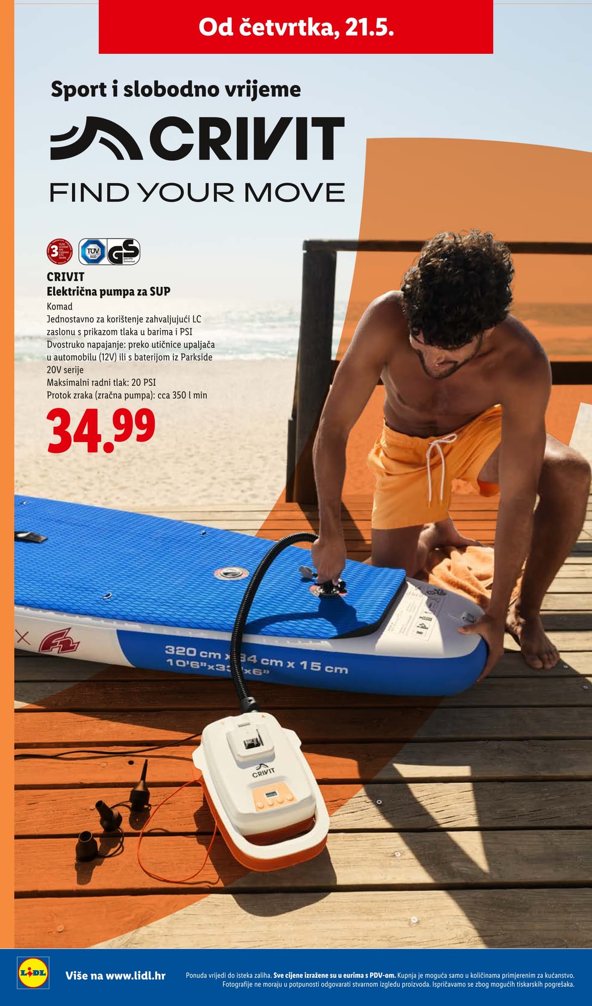Stranica 18. Lidl kataloga - CRIVIT Find your move od 14.05.2026.
