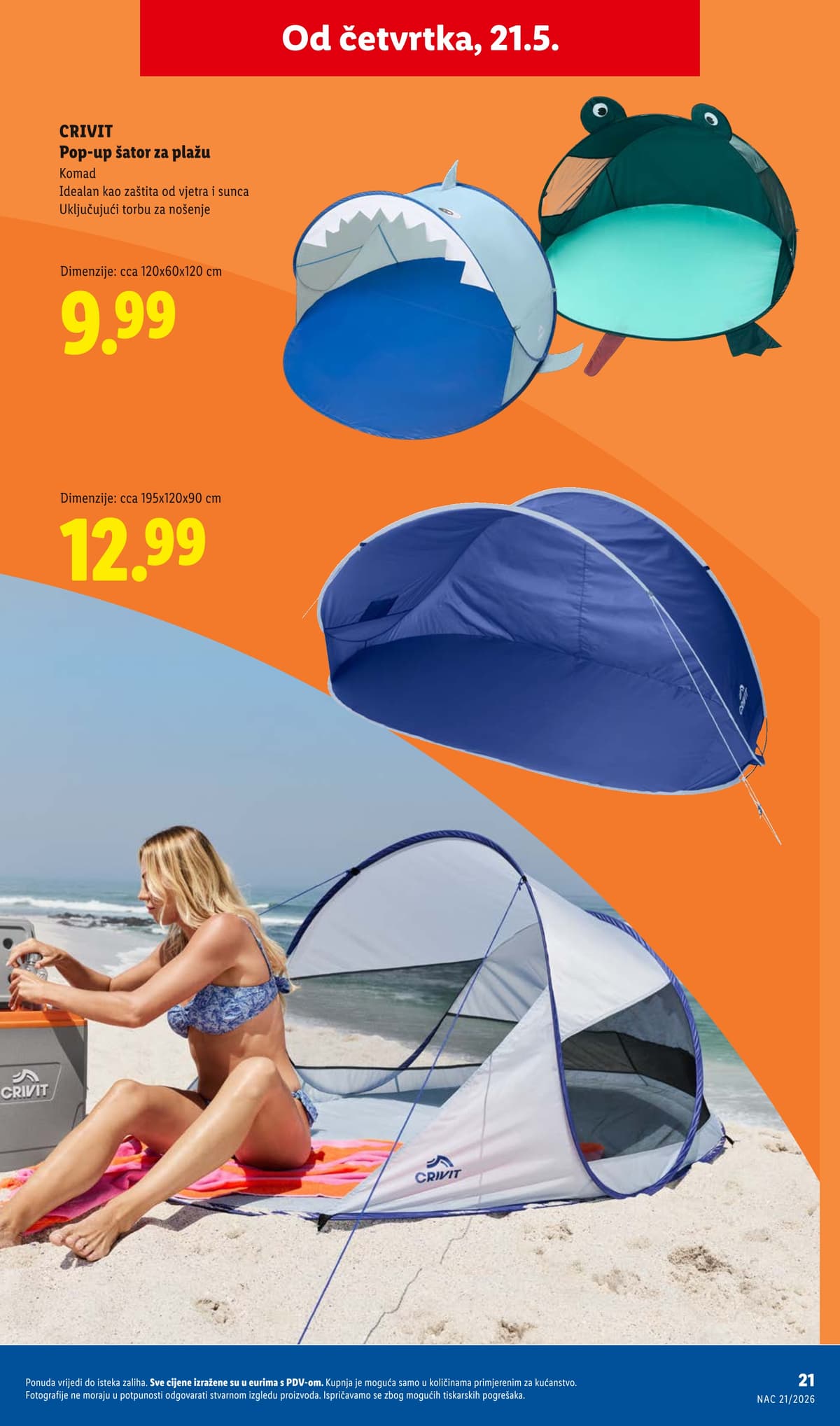 Stranica 21. Lidl kataloga - CRIVIT Find your move od 14.05.2026.