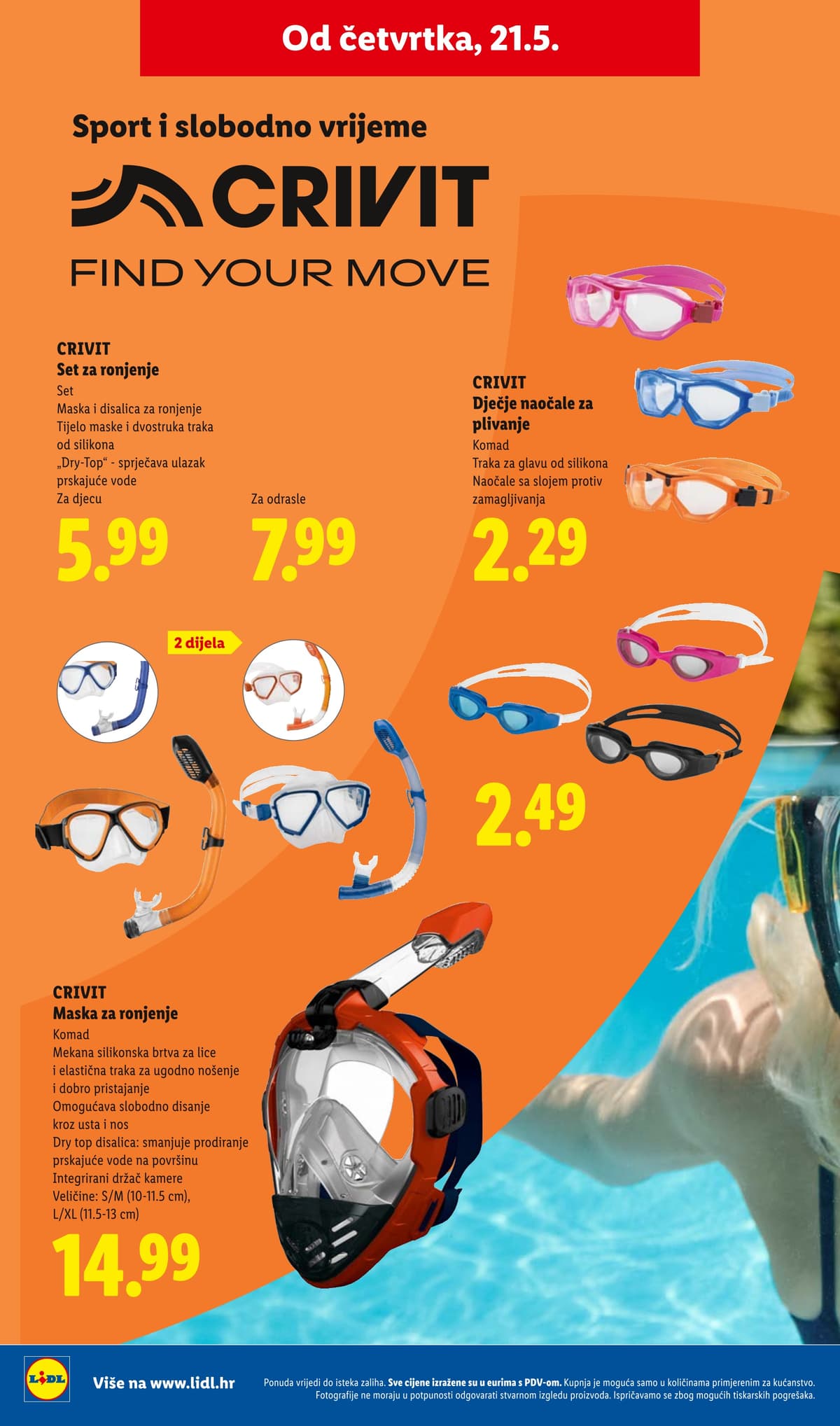 Stranica 26. Lidl kataloga - CRIVIT Find your move od 14.05.2026.