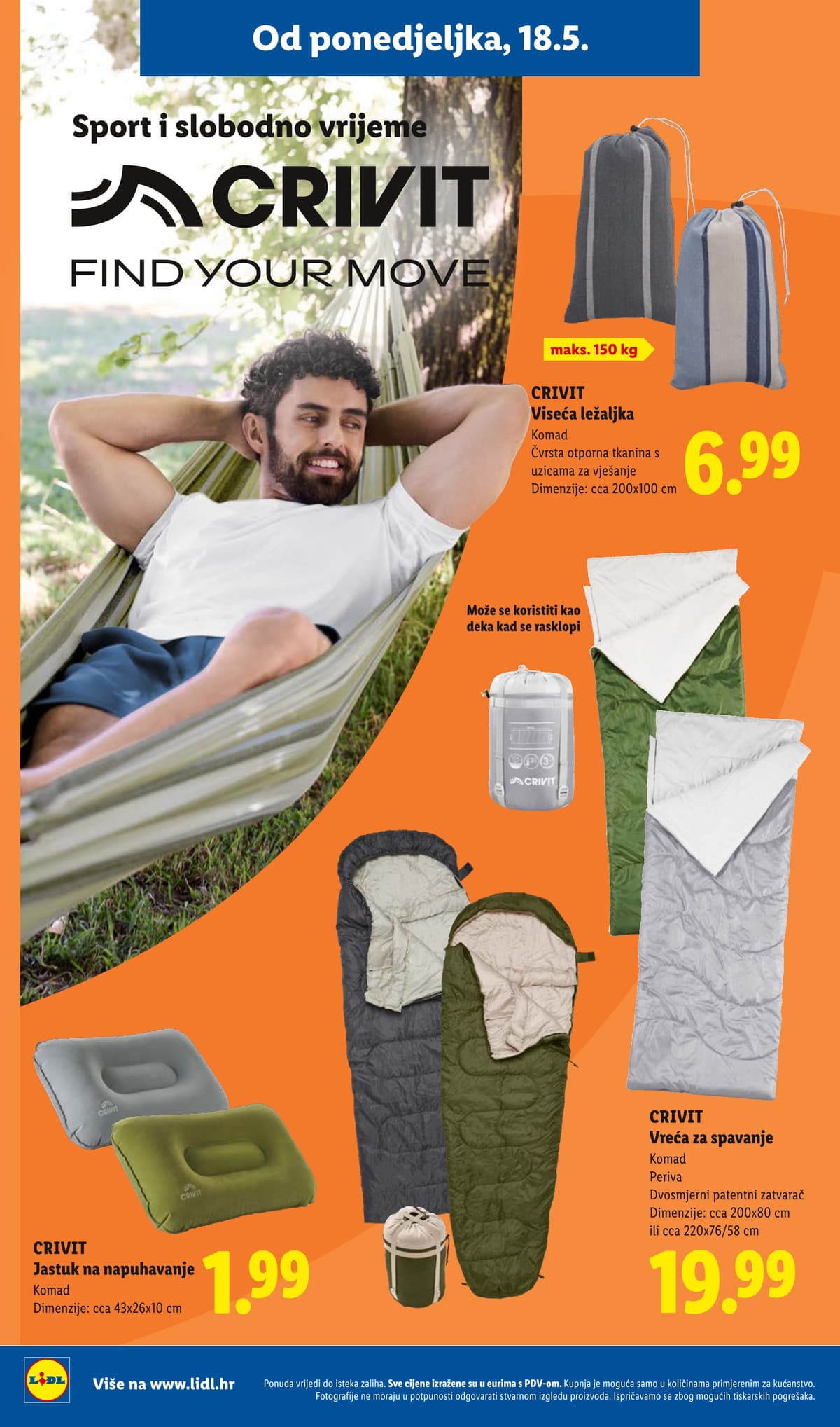 Stranica 4. Lidl kataloga - CRIVIT Find your move