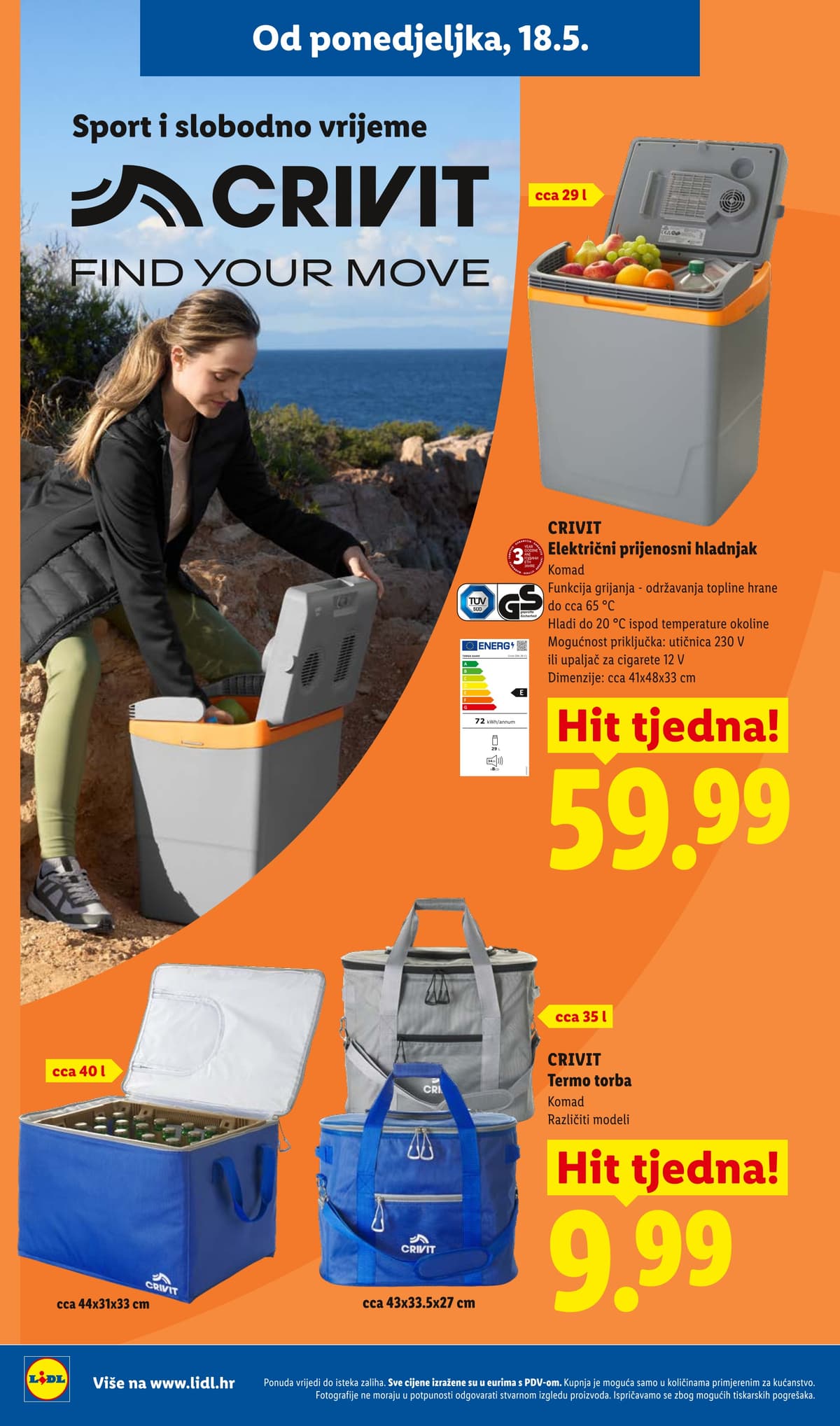 Stranica 6. Lidl kataloga - CRIVIT Find your move od 14.05.2026.