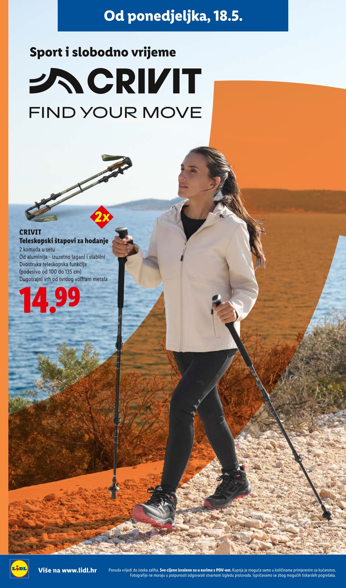 Stranica 8. Lidl kataloga - CRIVIT Find your move od 14.05.2026.