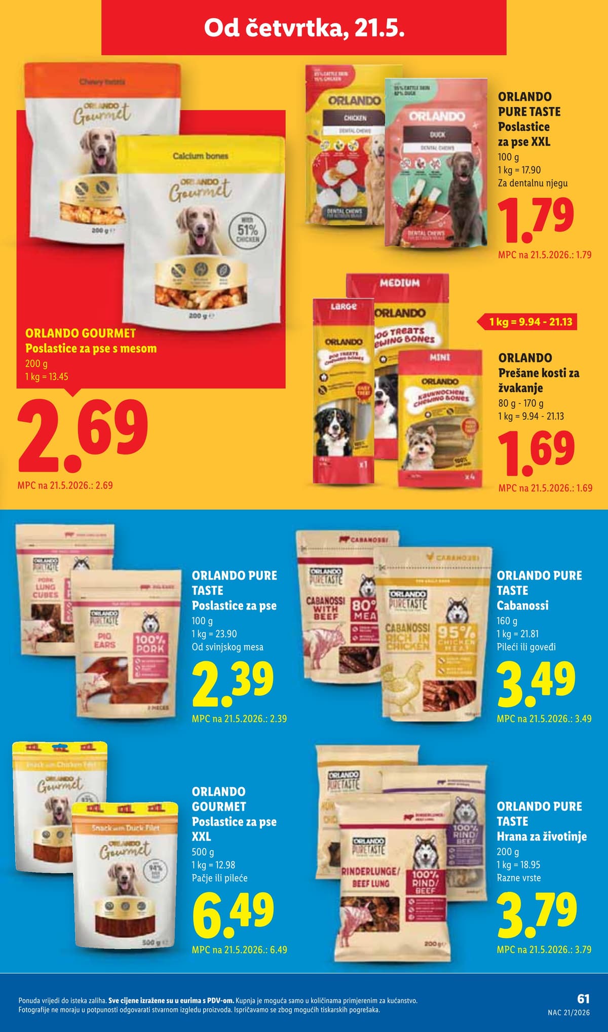 Stranica 34. Lidl kataloga - Vikend Akcija od 14.05.2026.