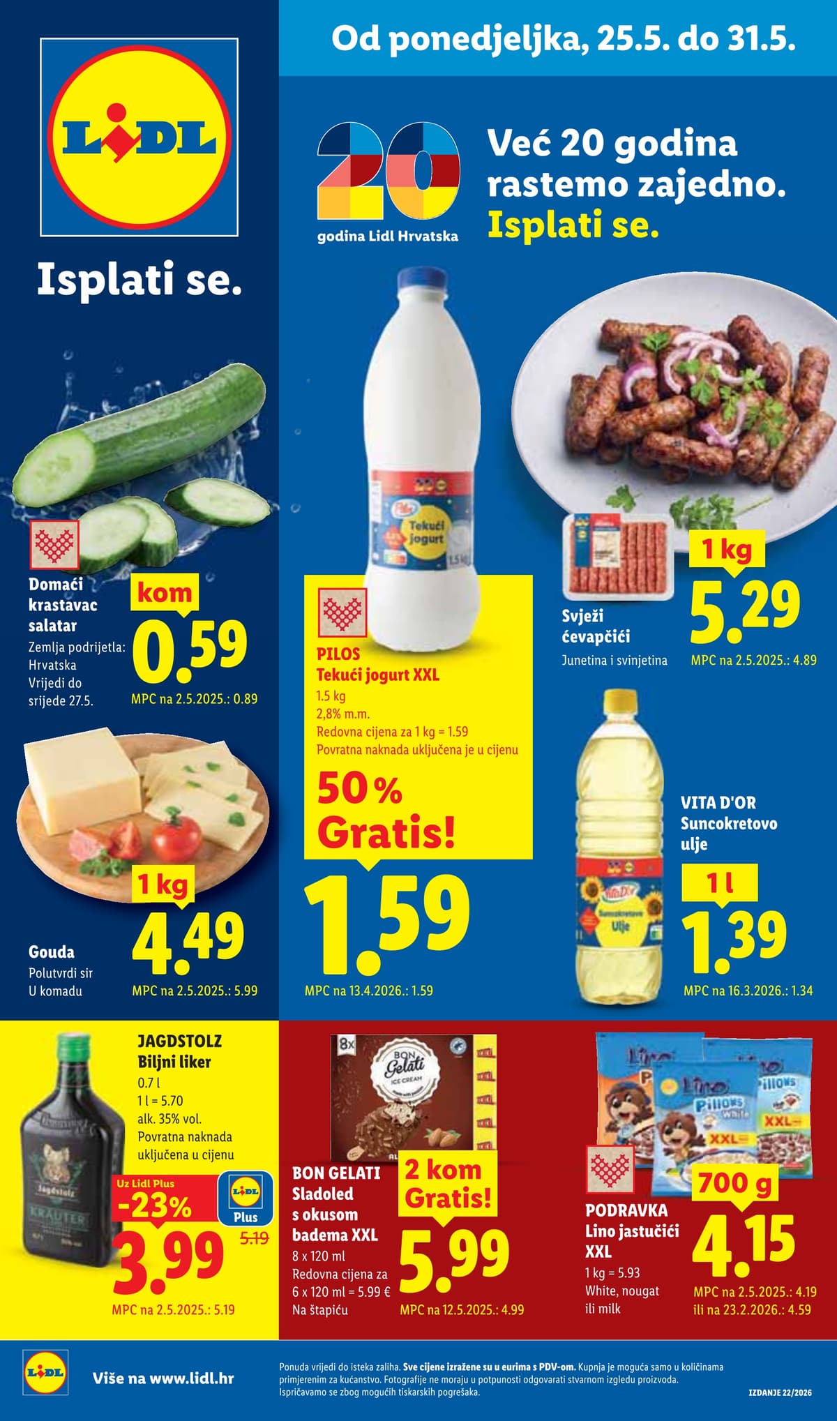 Stranica 1. Lidl kataloga - Tjedna Akcija
