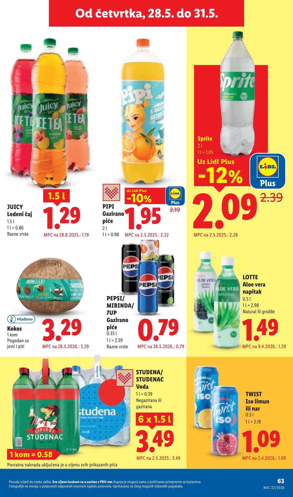 Stranica 23. Lidl kataloga - Vikend Akcija od 21.05.2026.