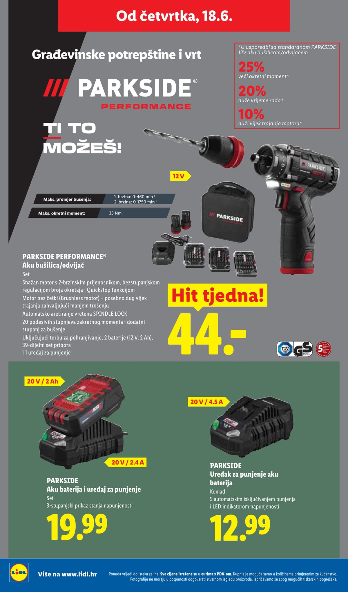 Stranica 1. Lidl kataloga - Vikend Akcija od 12.06.2026