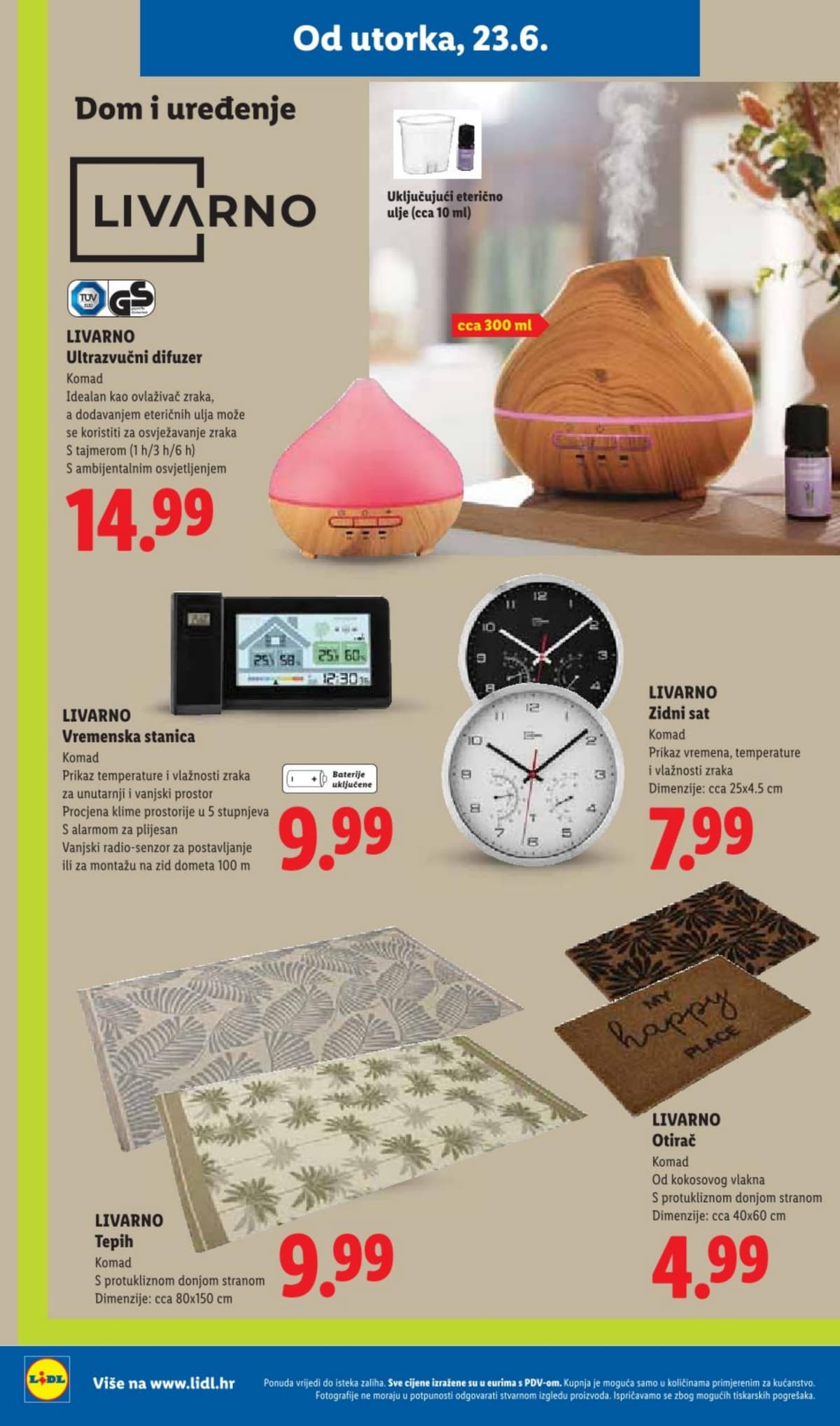 Stranica 10. Lidl kataloga - Neprehrana od 18.06.2026
