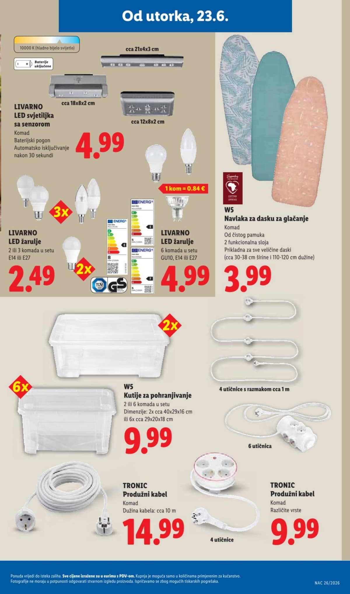 Stranica 11. Lidl kataloga - Neprehrana od 18.06.2026