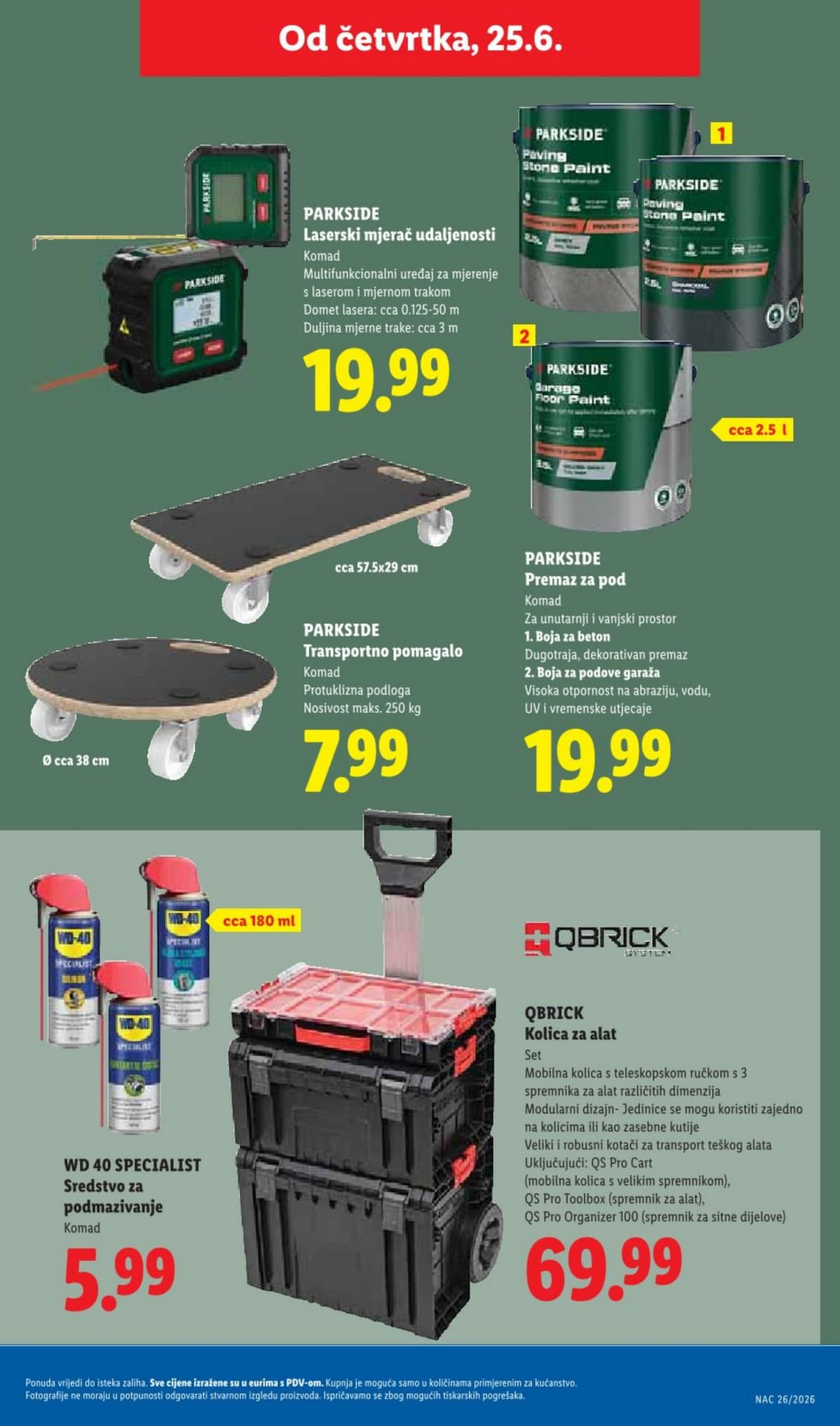 Stranica 23. Lidl kataloga - Neprehrana od 18.06.2026