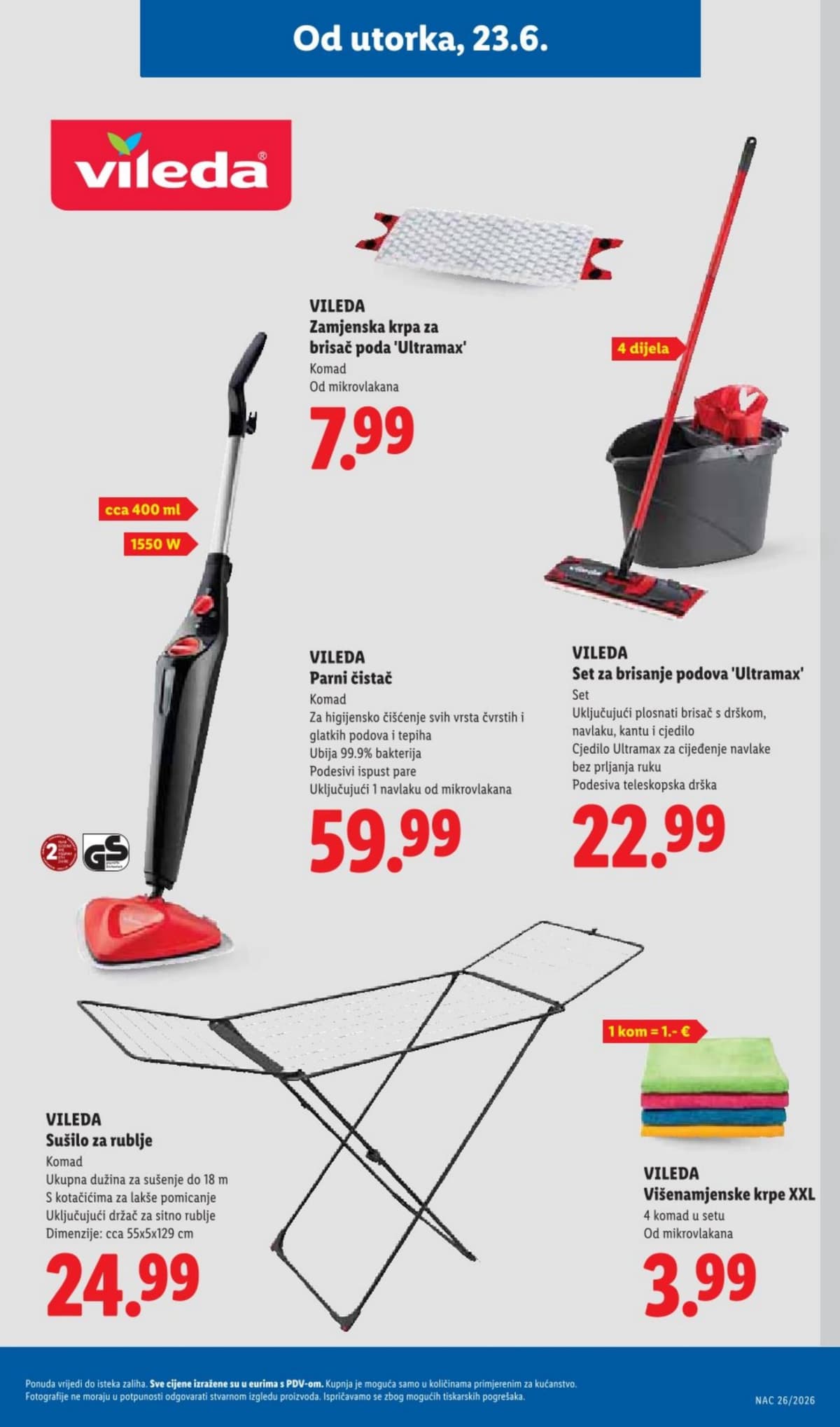 Stranica 7. Lidl kataloga - Neprehrana od 18.06.2026