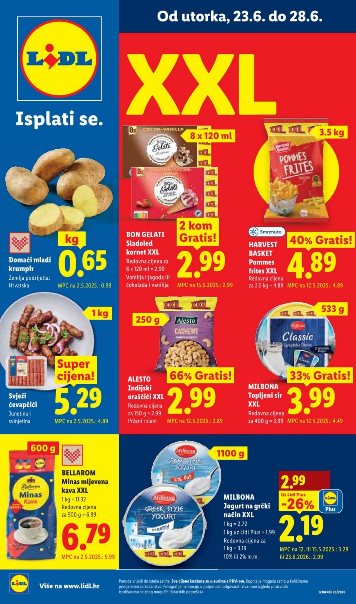 Stranica 1. Lidl kataloga - Prehrana