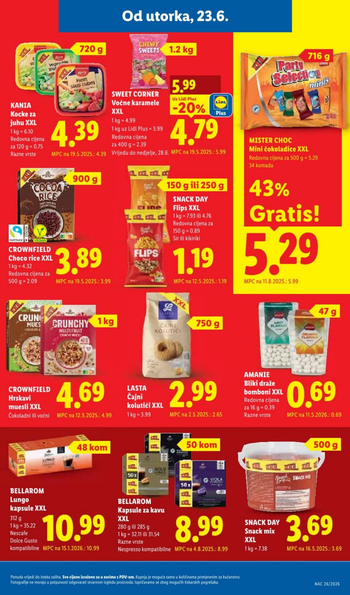 Stranica 13. Lidl kataloga - Prehrana