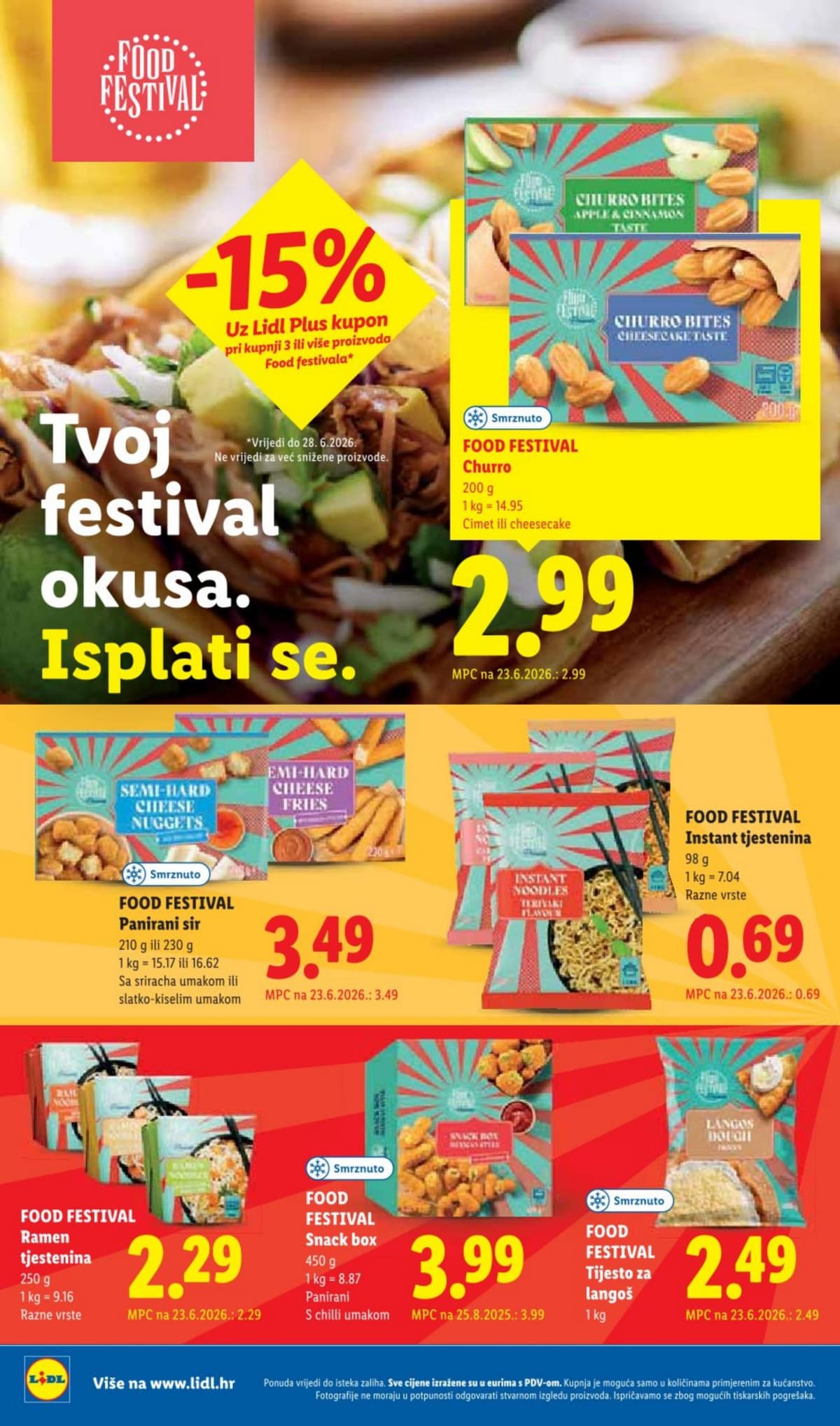 Stranica 14. Lidl kataloga - Prehrana od 18.06.2026