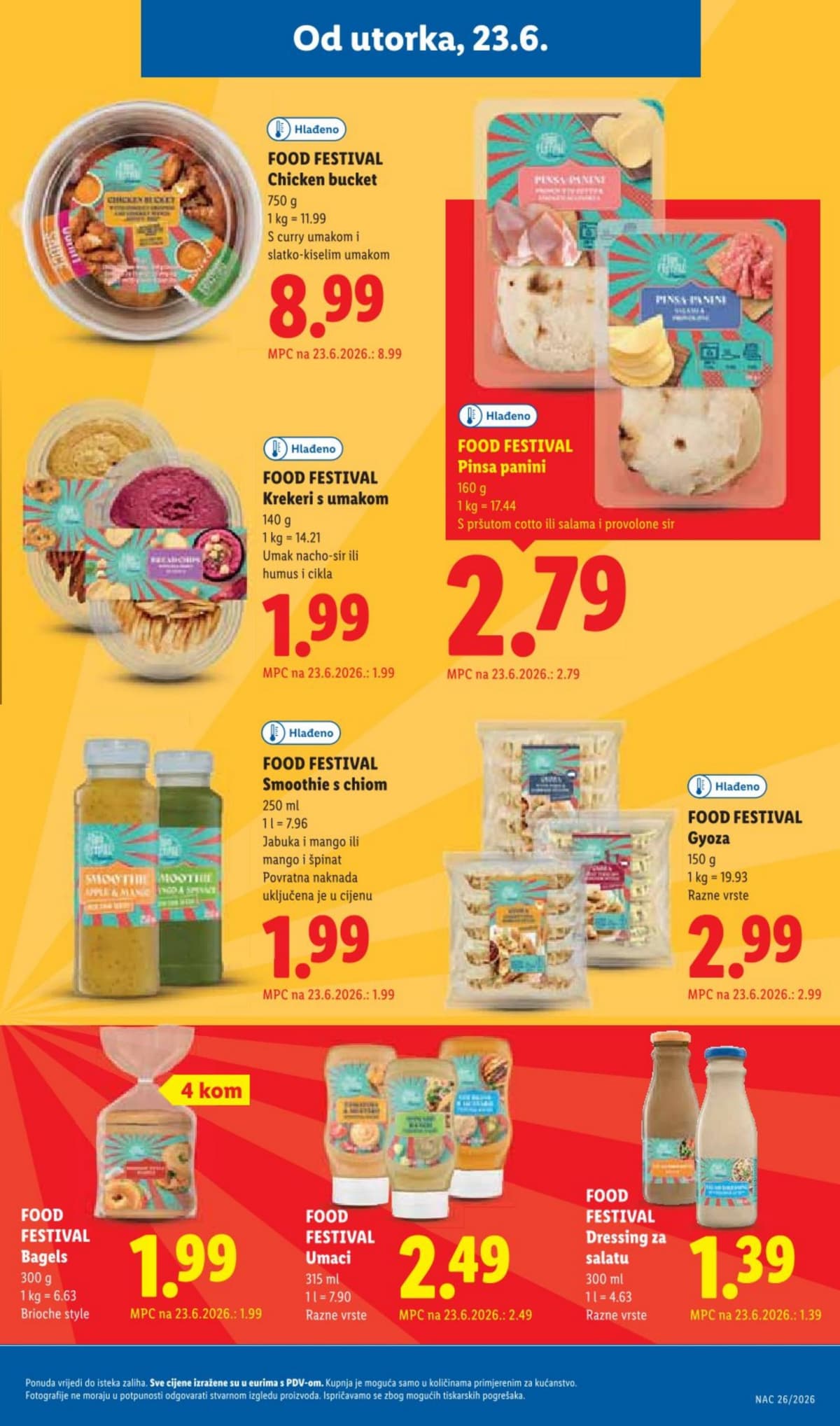 Stranica 15. Lidl kataloga - Prehrana od 18.06.2026