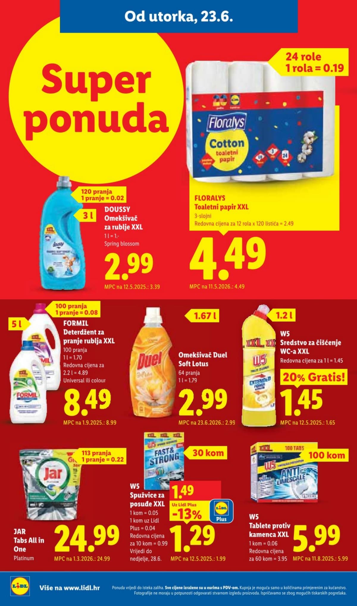 Stranica 18. Lidl kataloga - Prehrana od 18.06.2026